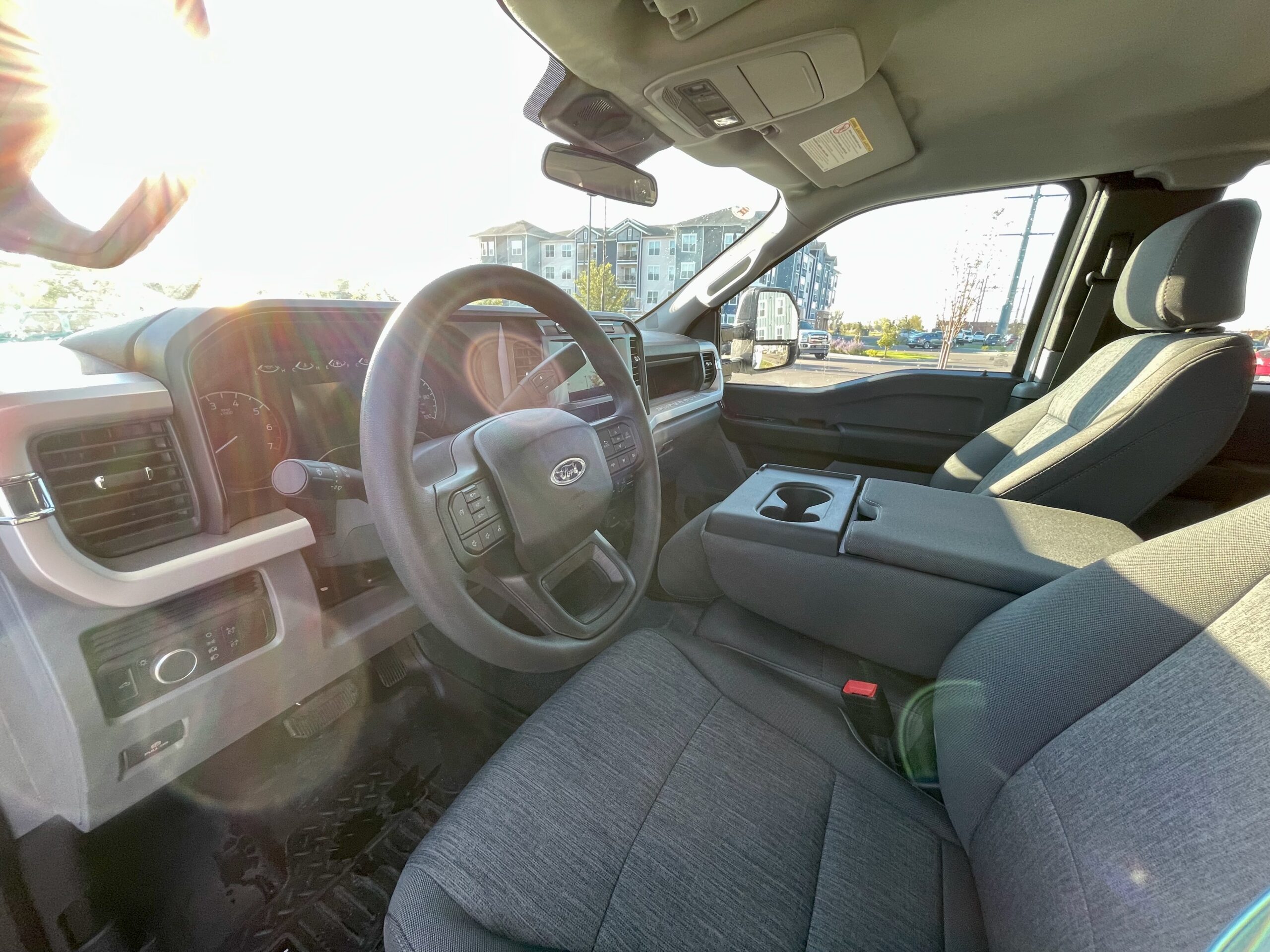 Ford F-250 interior 