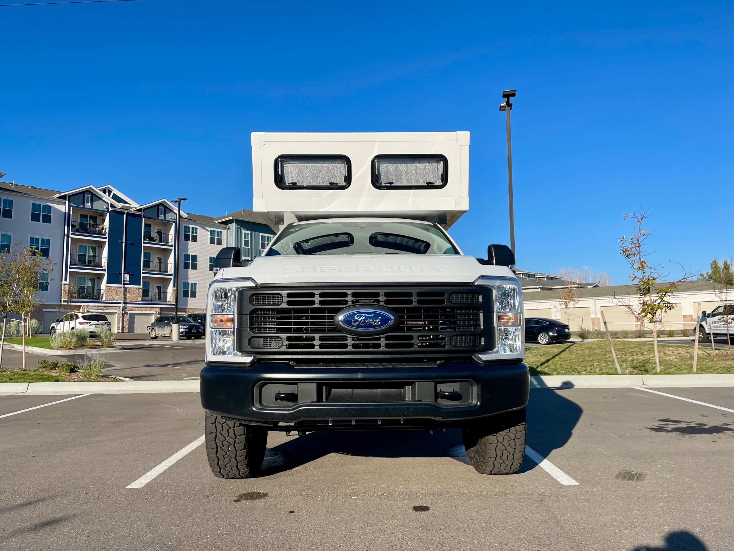 F-250 overland camper 