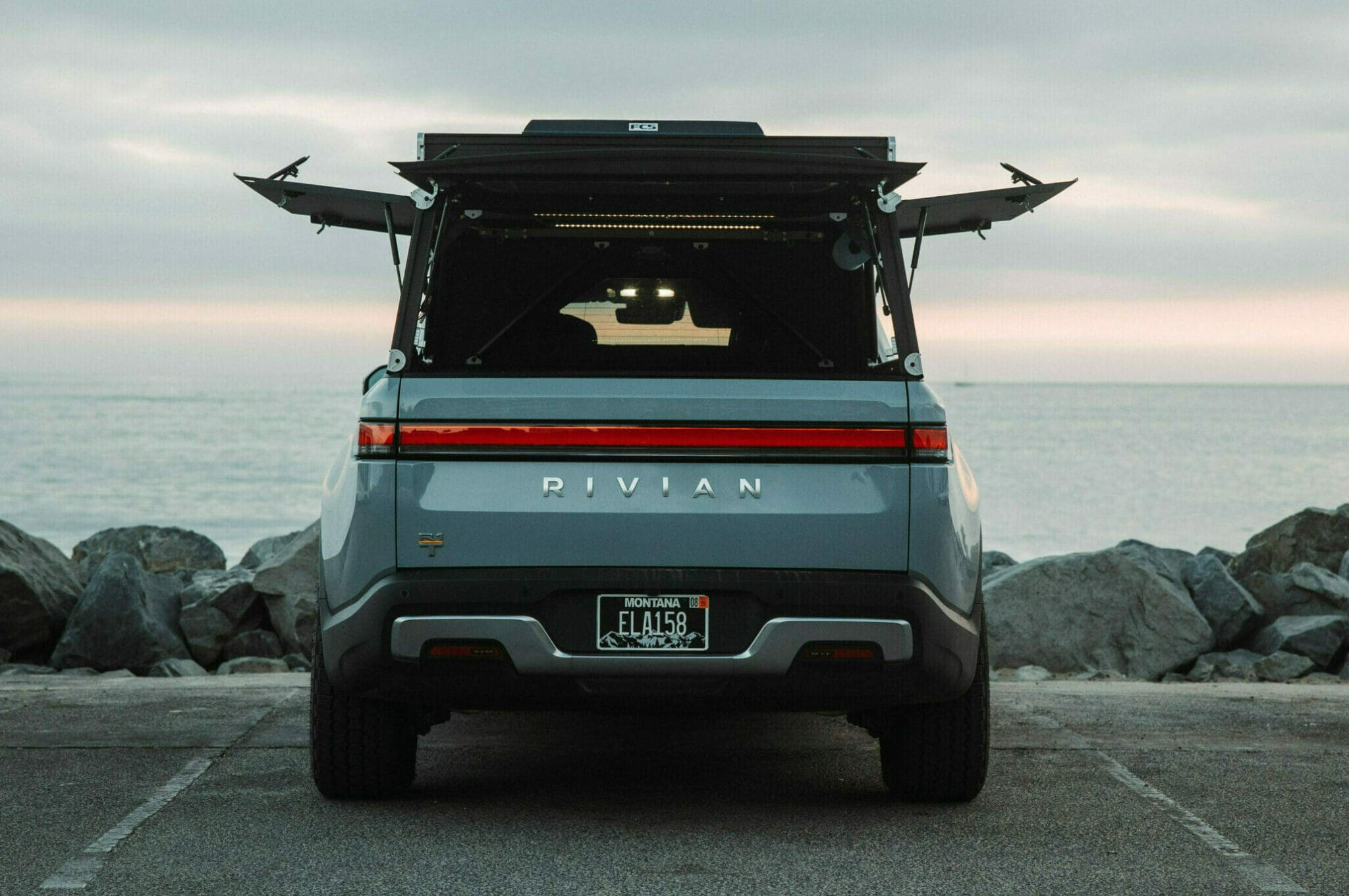 GoFastCampers Launches Camper and Bed Cap for Rivian R1T - Expedition ...