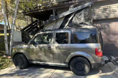 Honda element camper