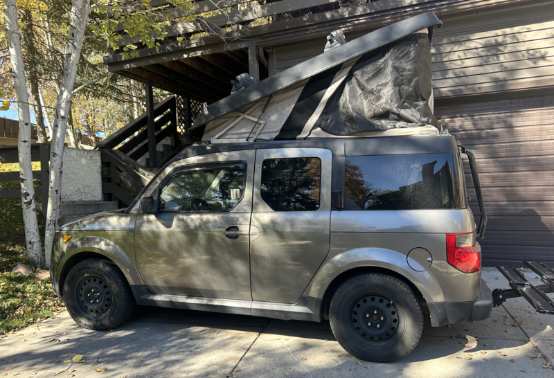 Honda element camper