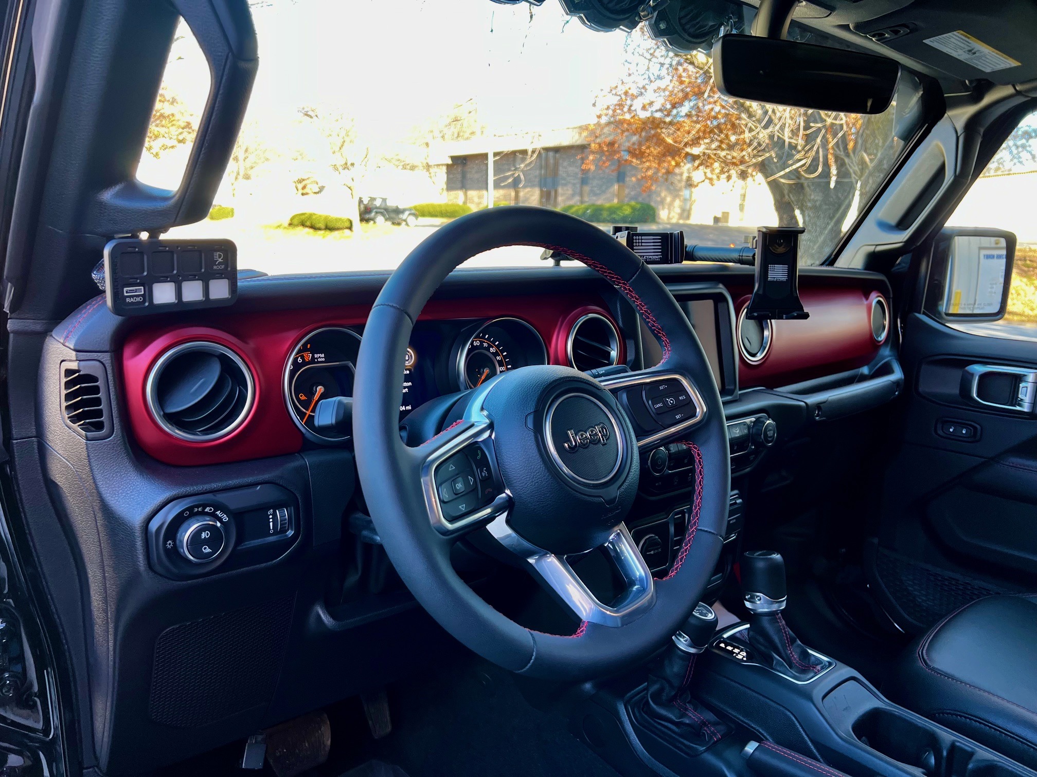 Jeep Gladiator interior 