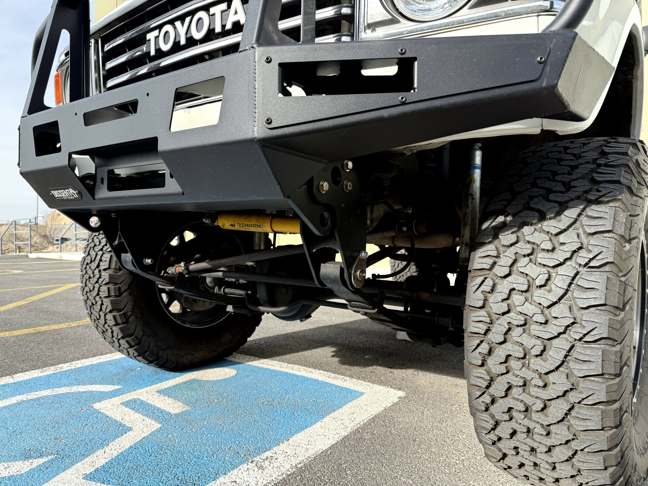 FJ60 overland bumper