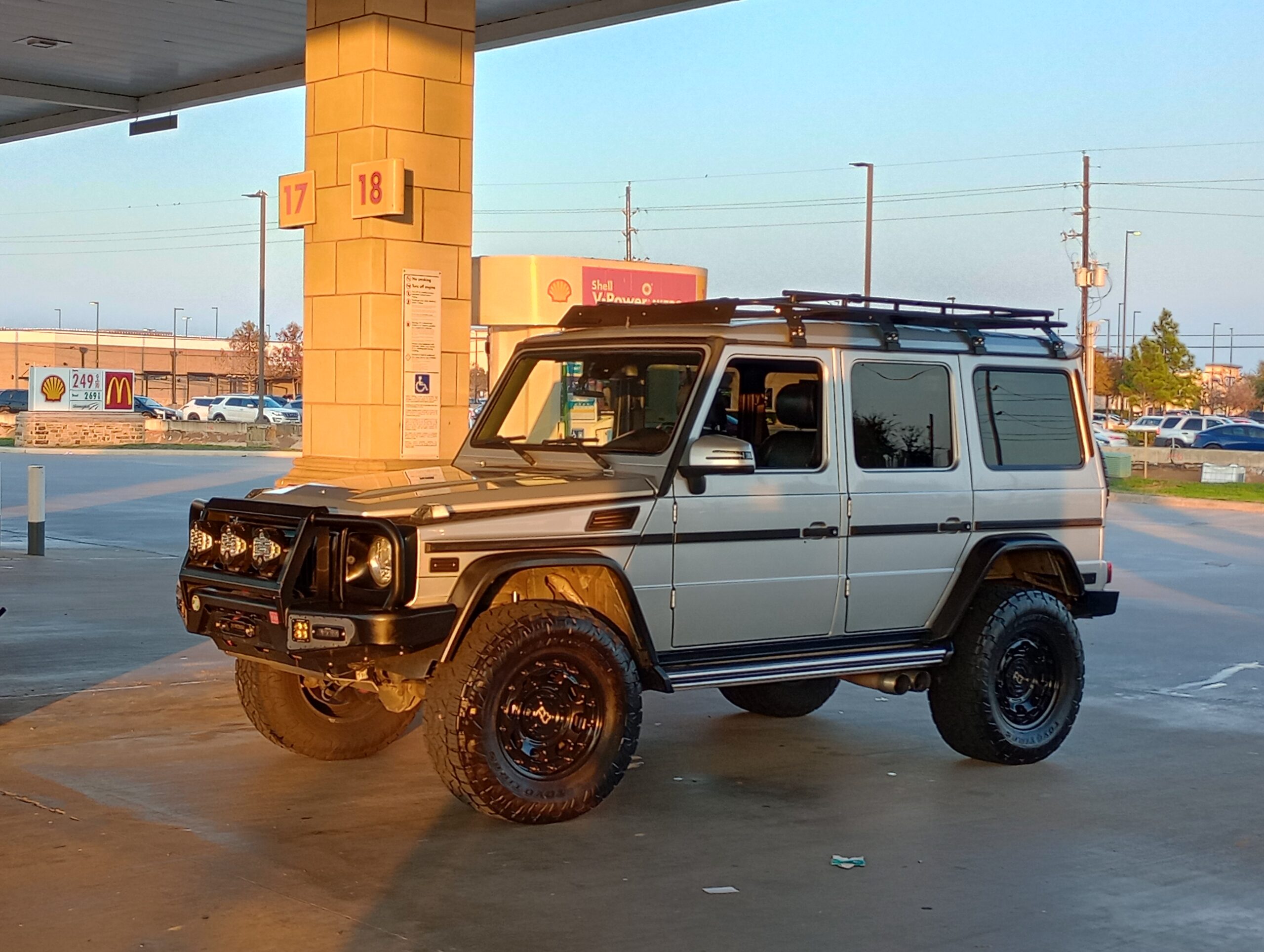 Mercedes G55 overland 