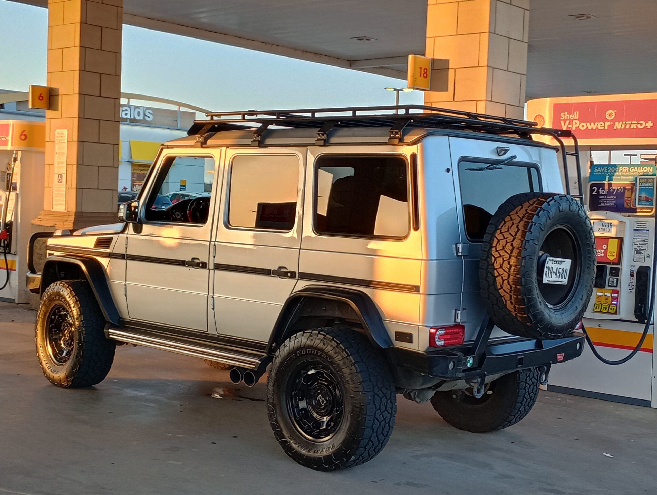 G Wagen overland 