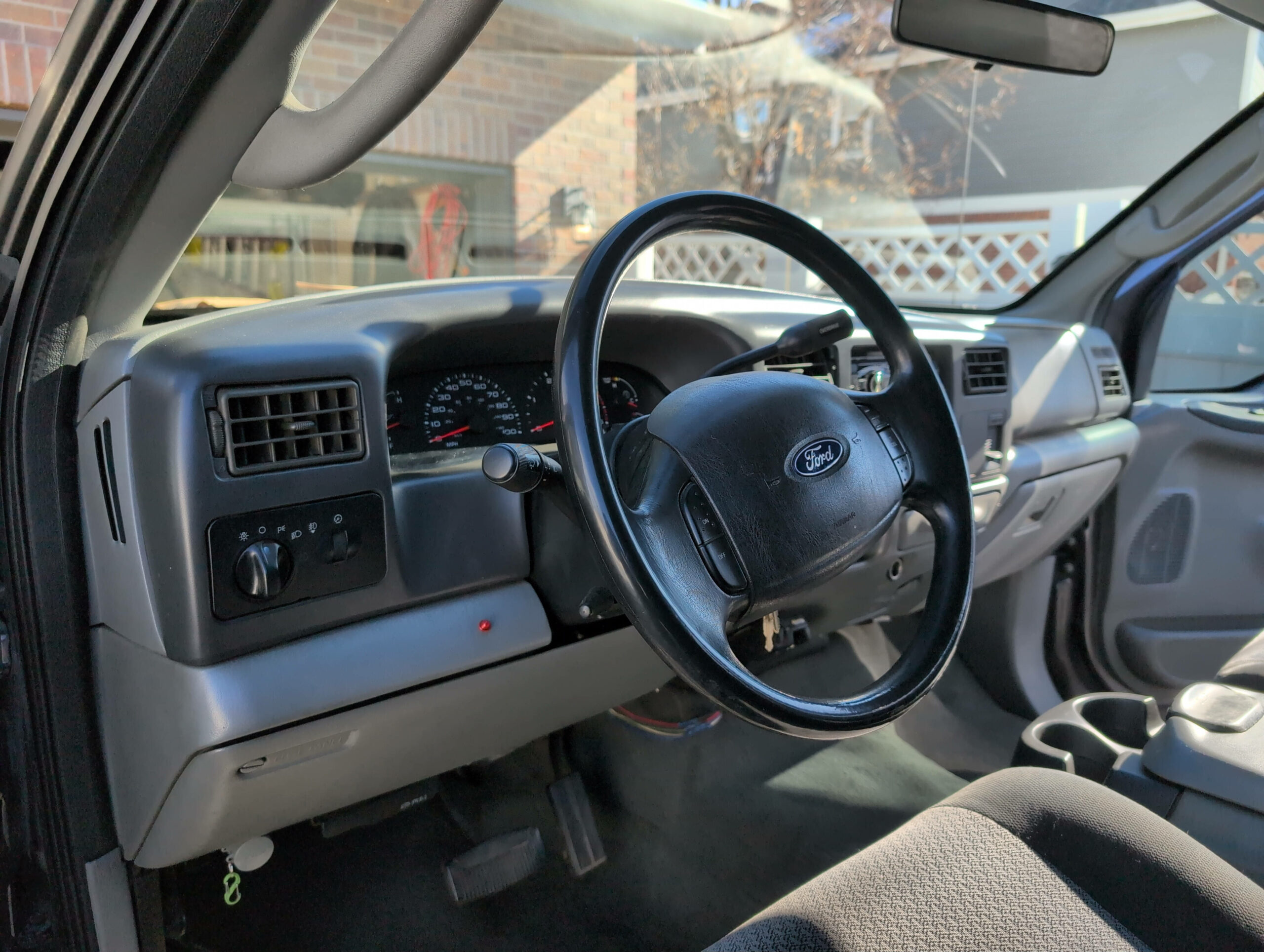 Ford F-250 interior 