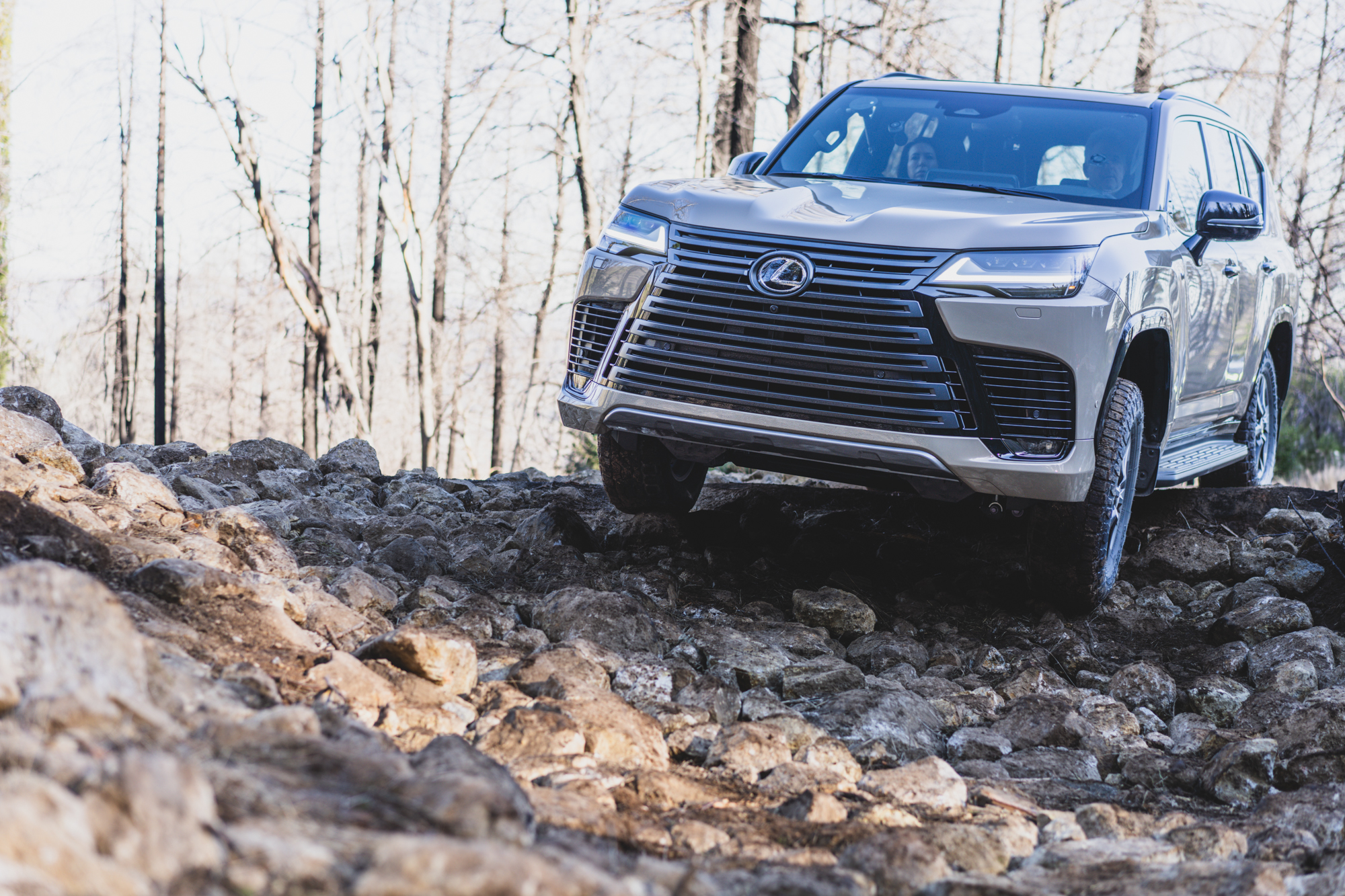 Lexus LX700 overtrail