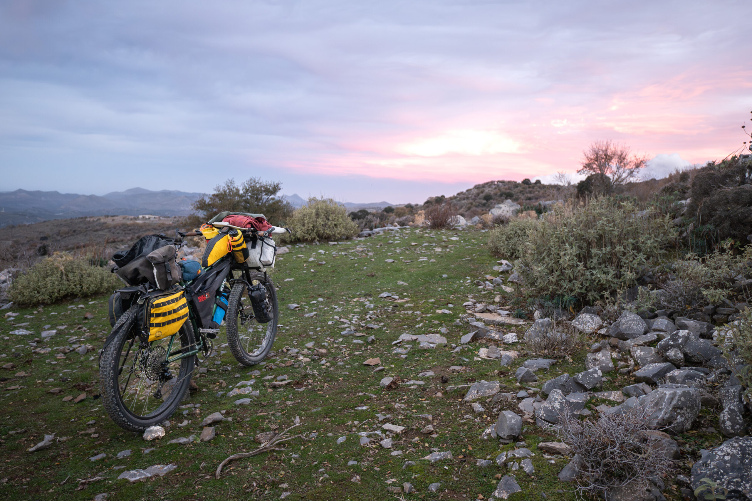 Crete bicycle touring