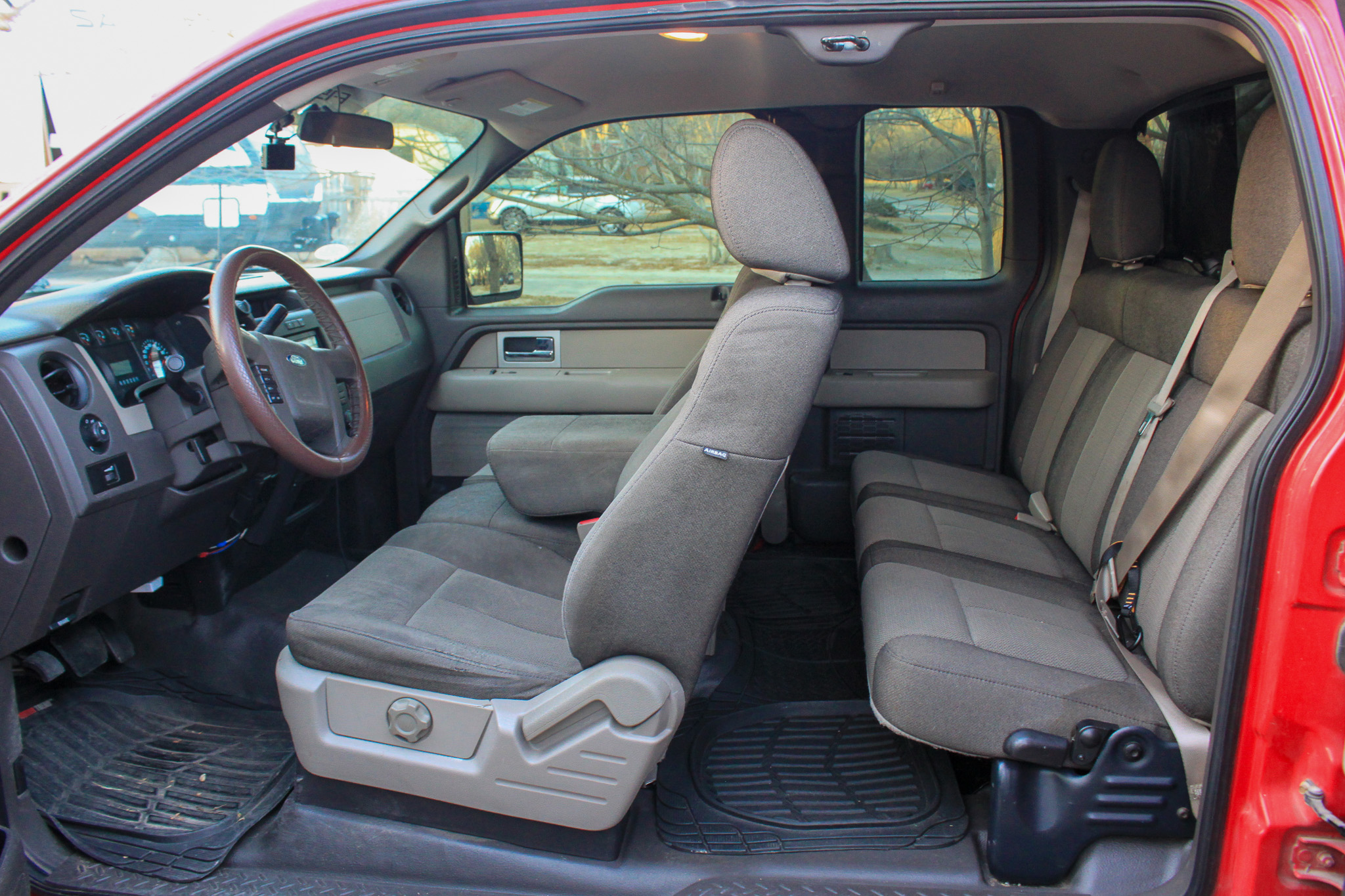 Ford F-150 interior 