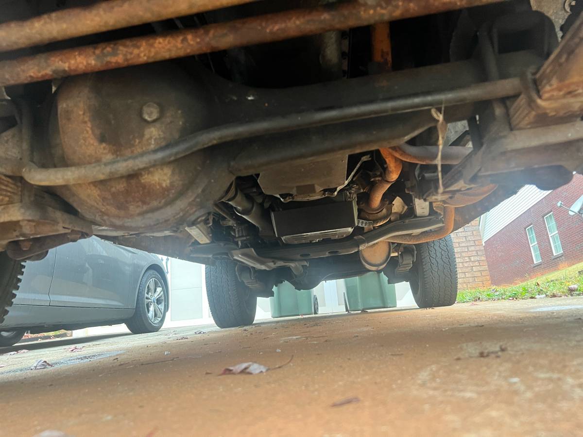 FJ62 underside 