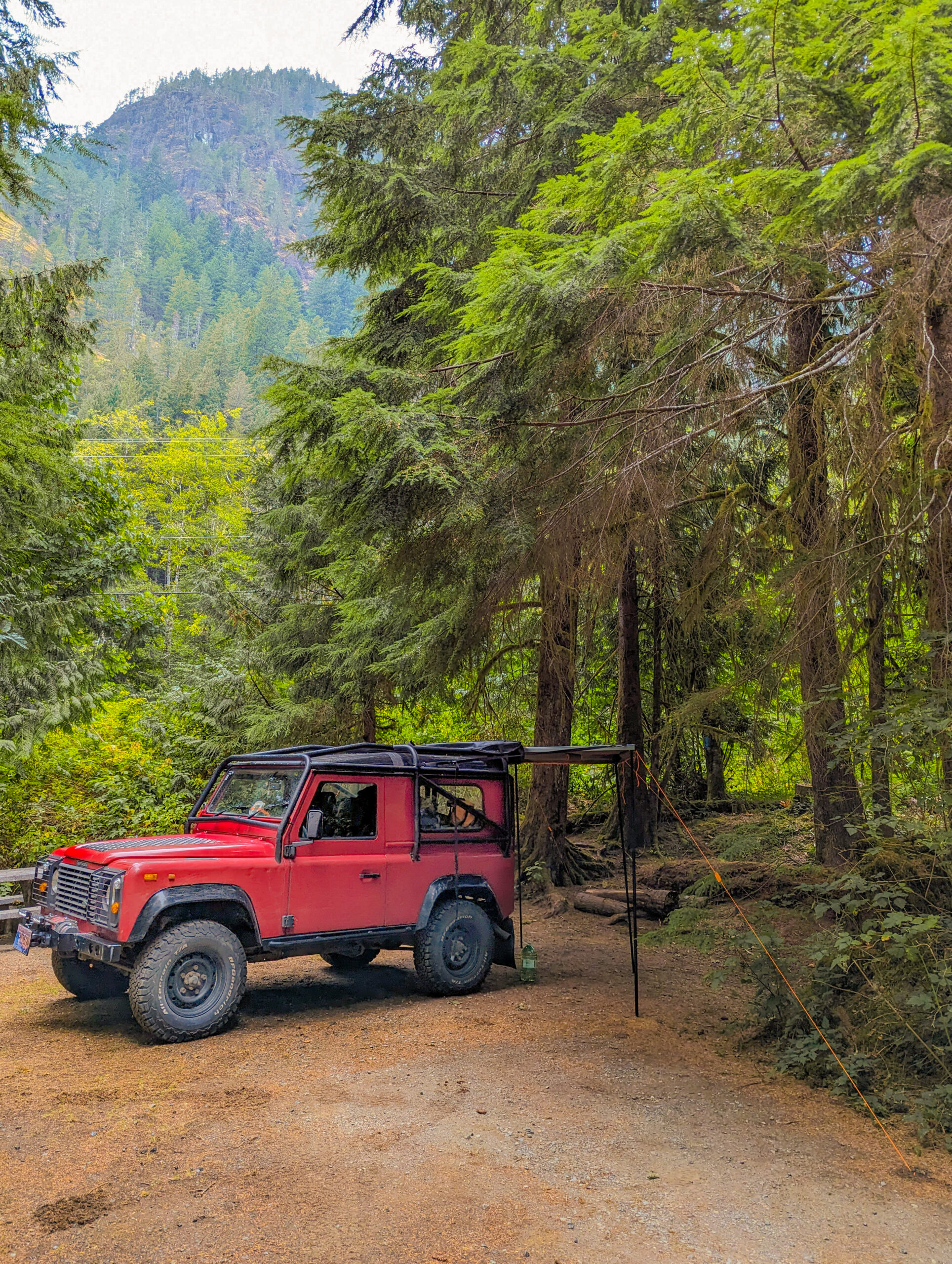 wild camping vancouver island