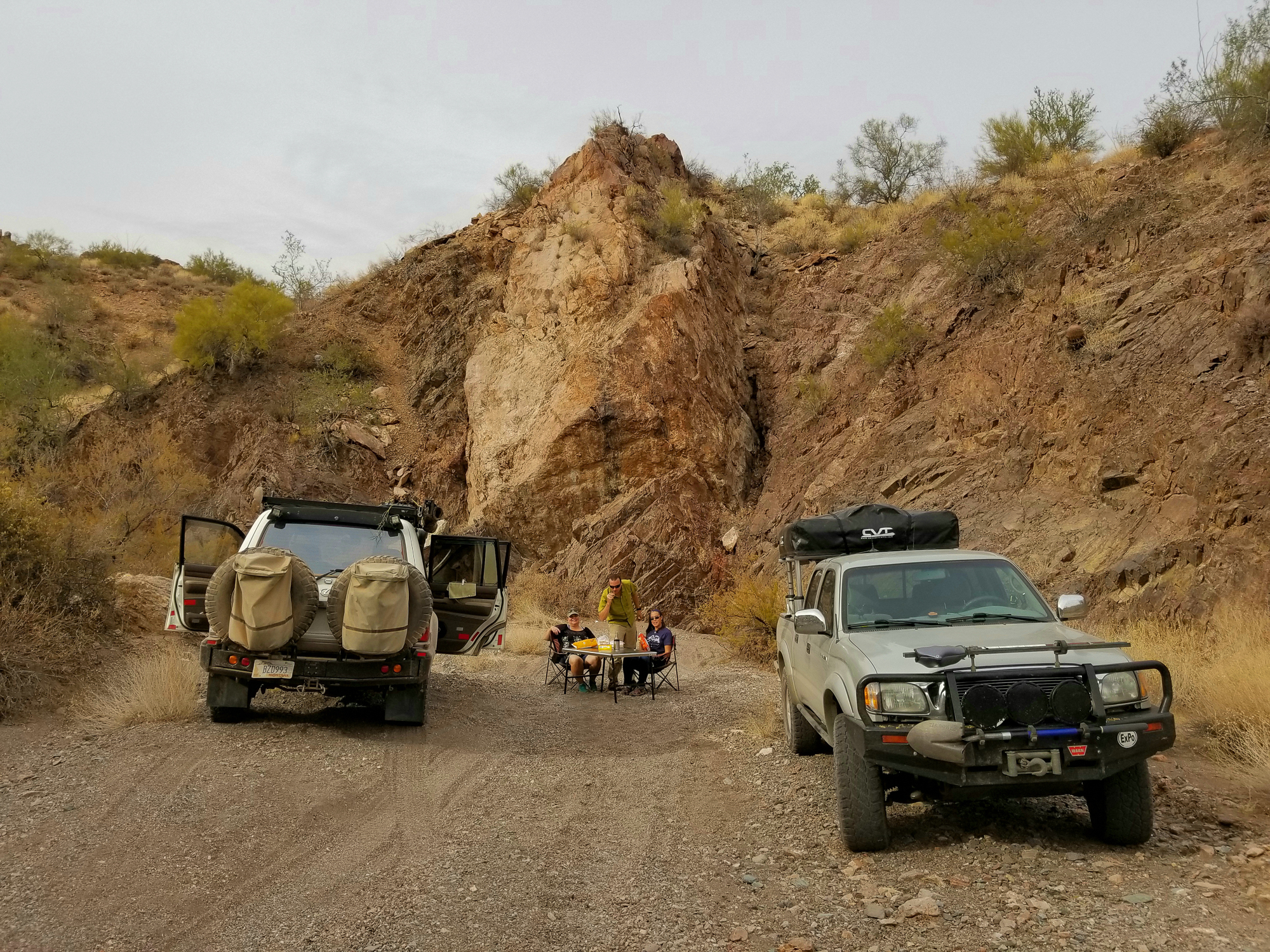 overlanding camp