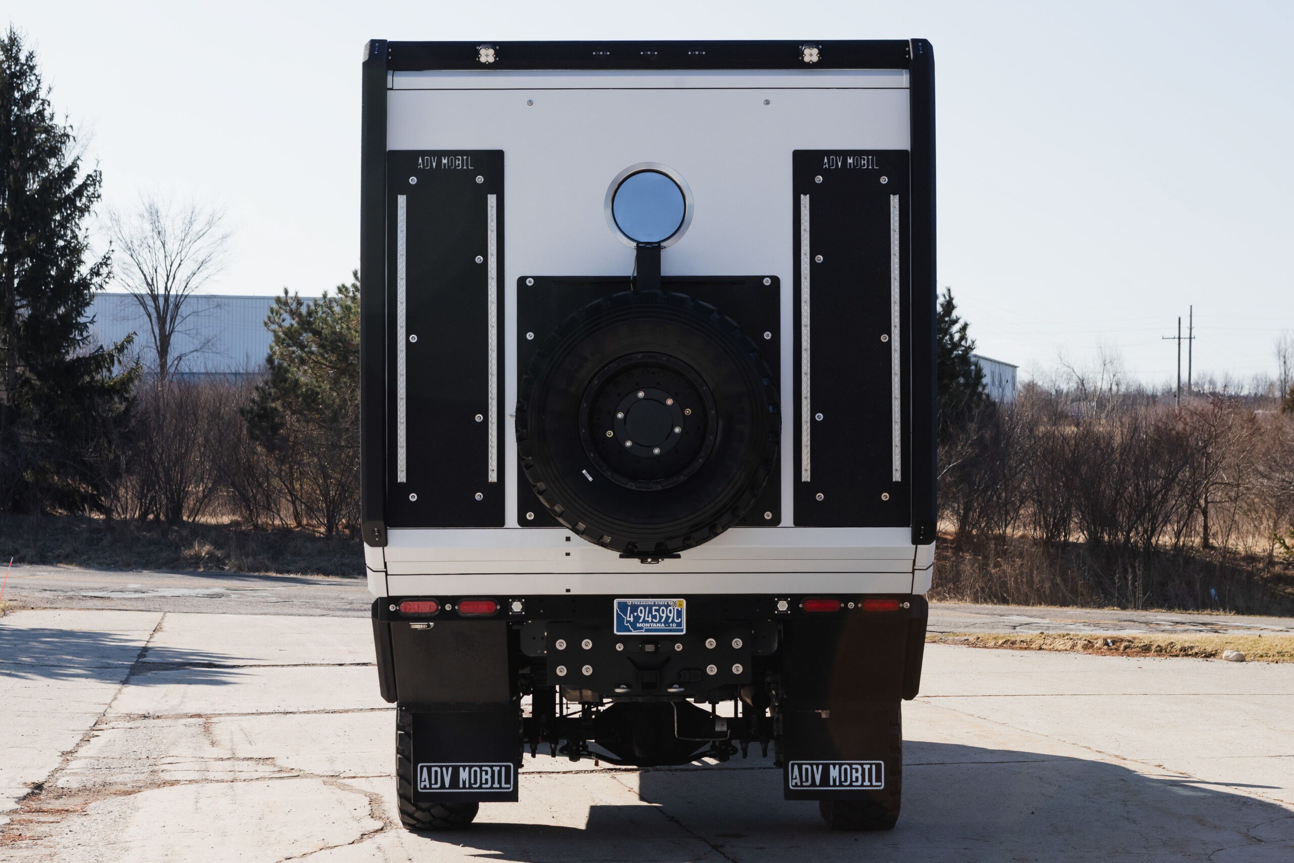 Ford F-550 expedition truck