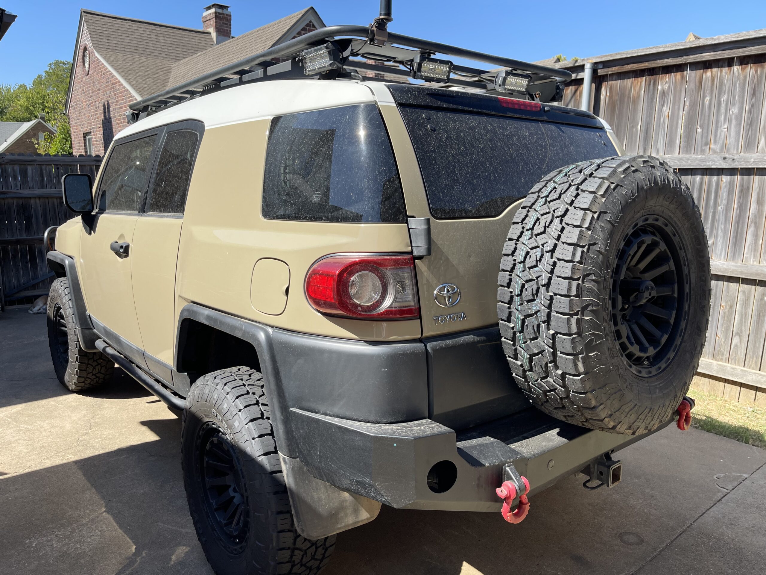 FJ Cruiser overland 
