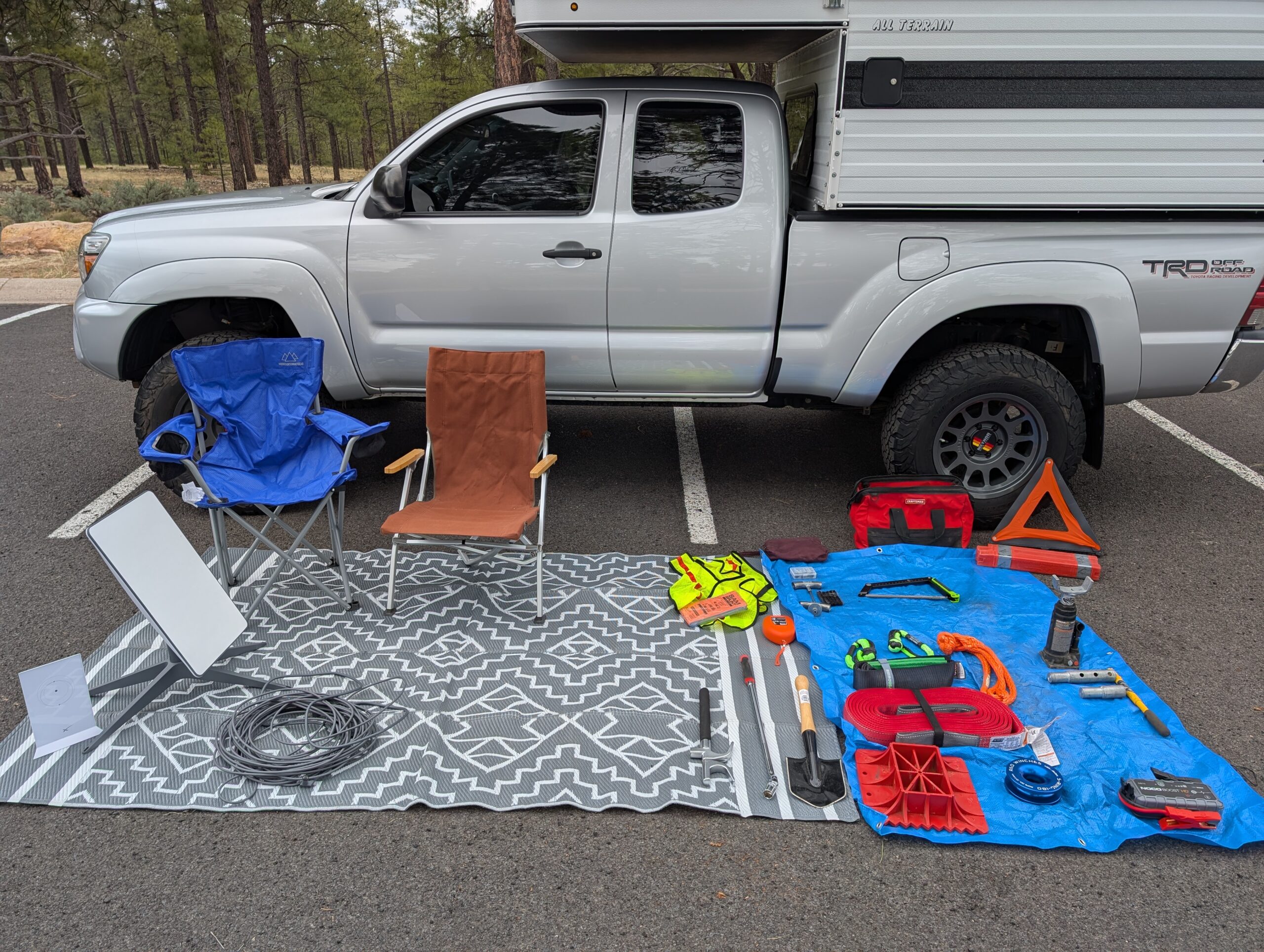 Tacoma lightweight camper 