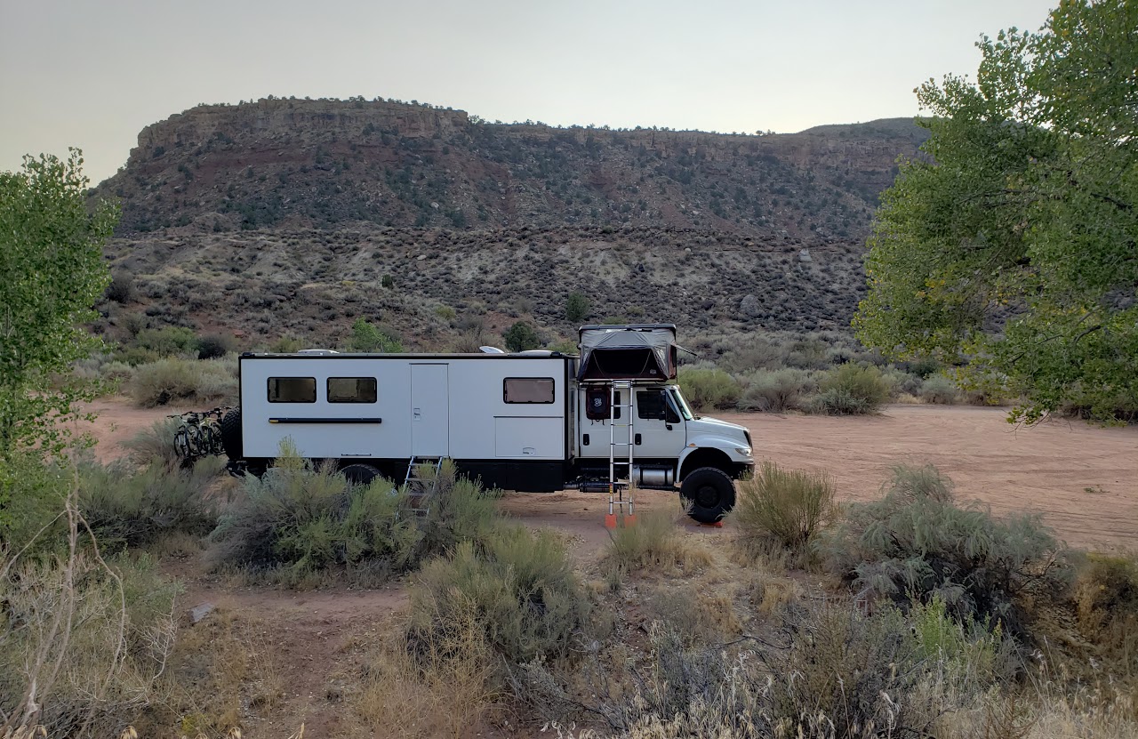 International 4300 overland truck