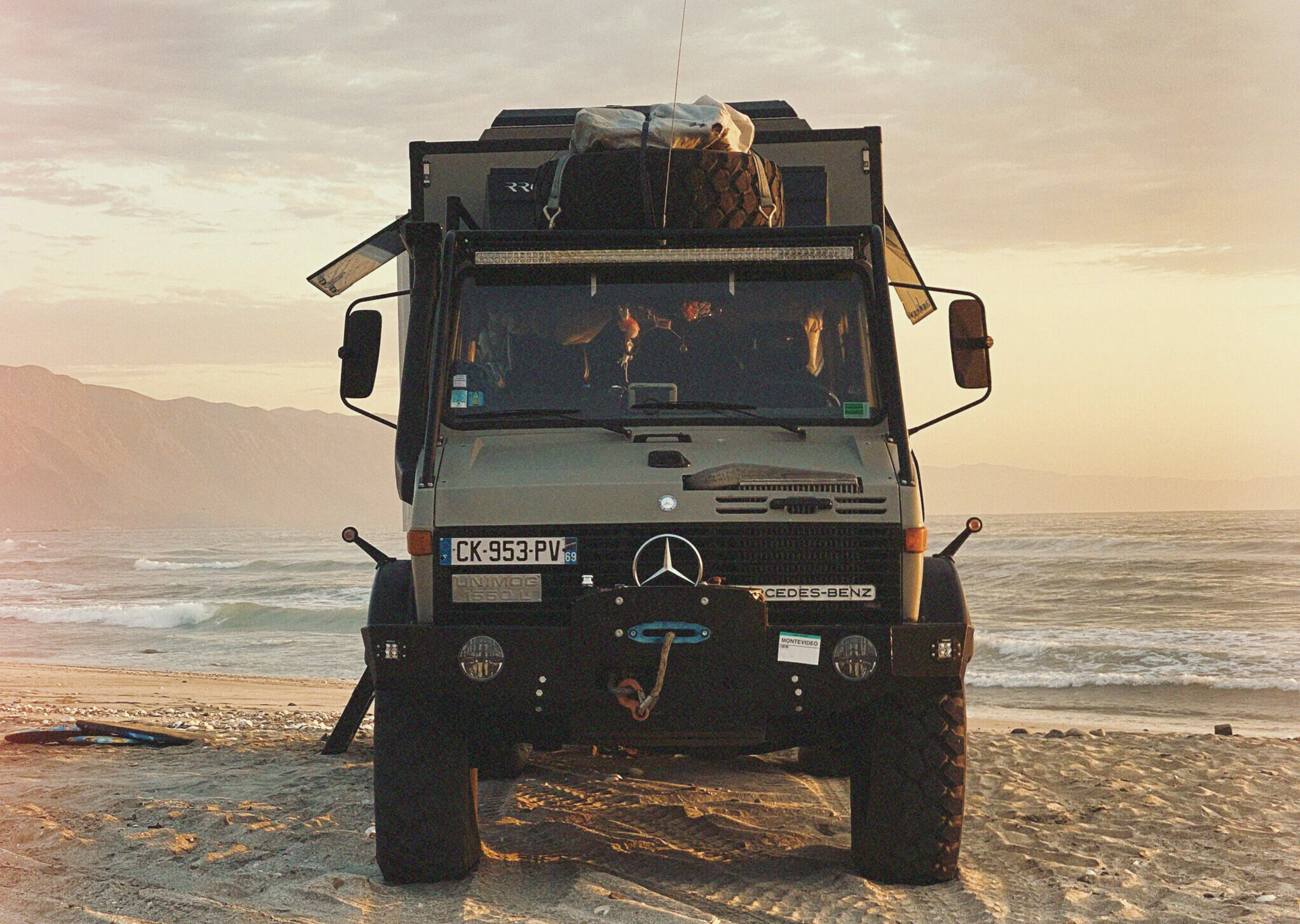 Mercedes overland truck 