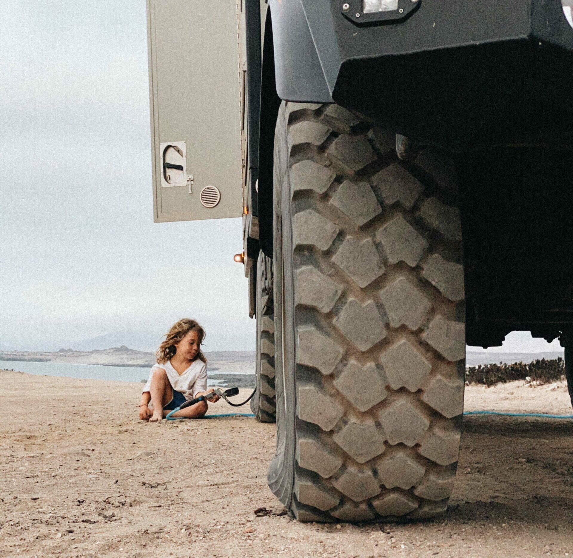 Mercedes Unimog overland truck 
