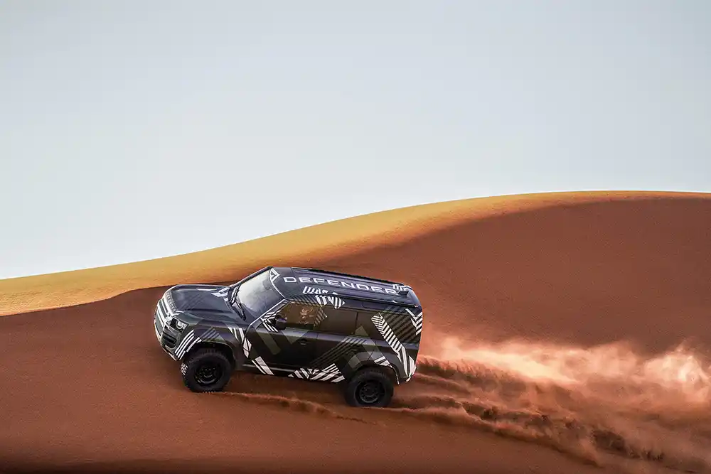 Land Rover Defender Dakar D7X-R Overland News
