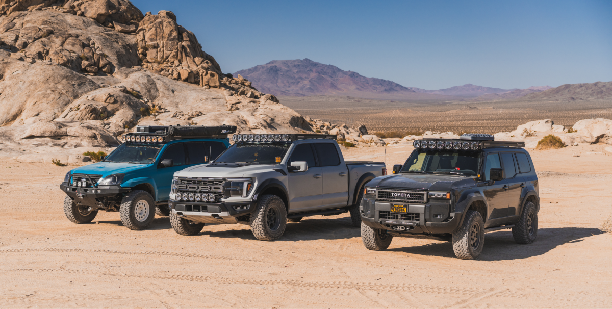 KC Hilites roof rack