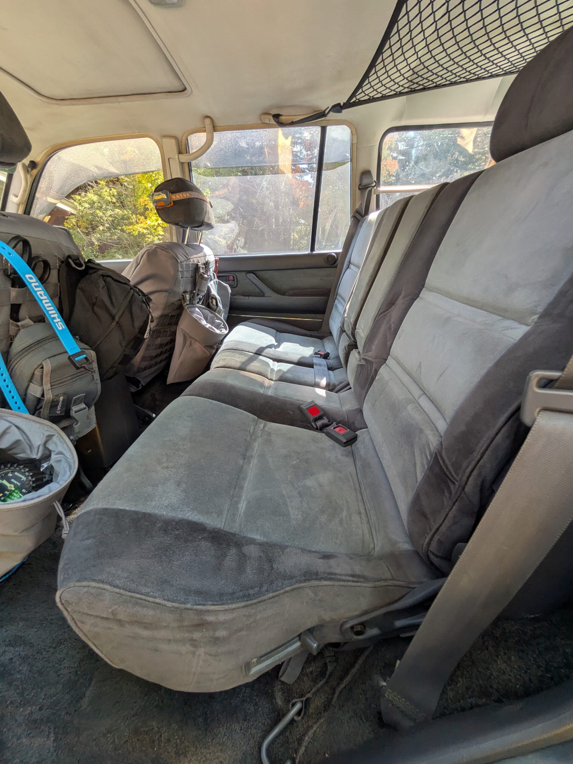 랜드 크루저 80 내부 