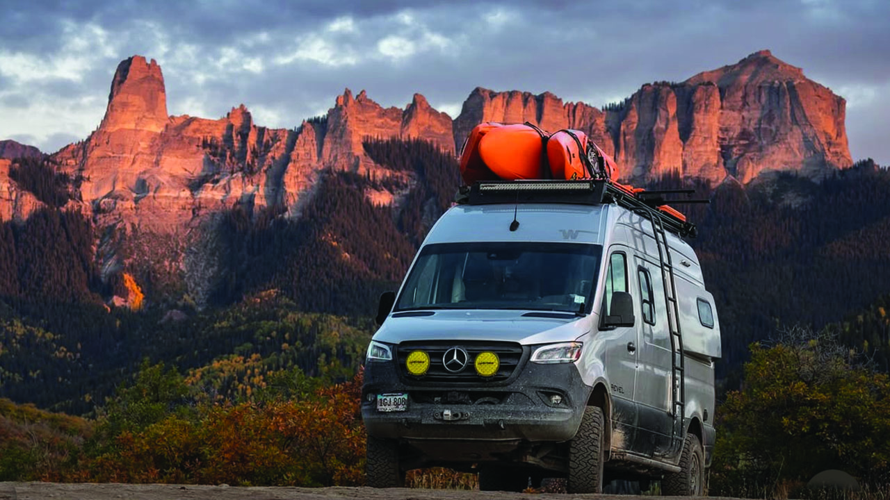 Kathy and Peter Holcombe Revel Sprinter