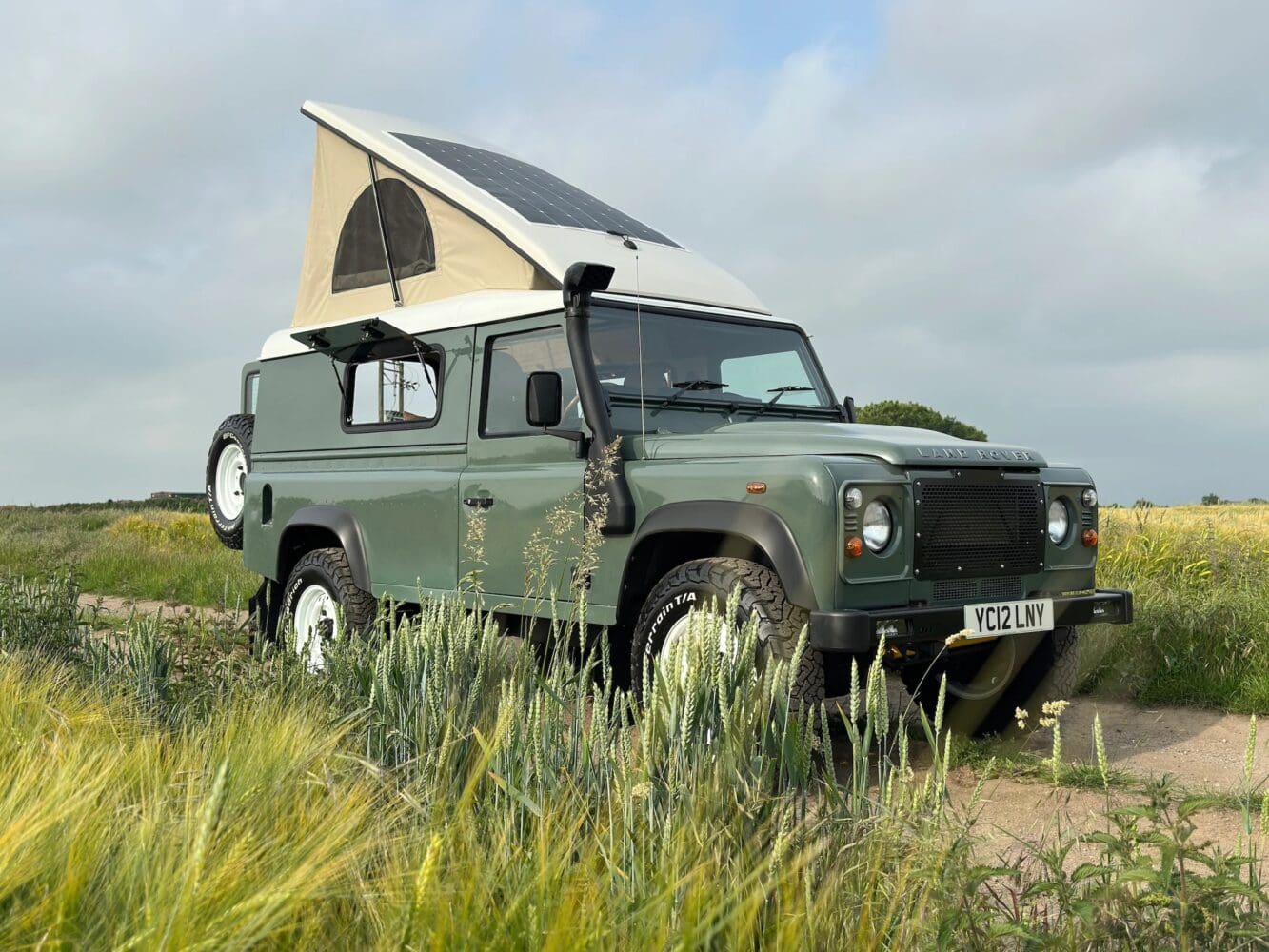 Land Rover Defender Camper Van The Brown Bird & Co. Skafta Land Rover Defender Campervan is Ready to ...