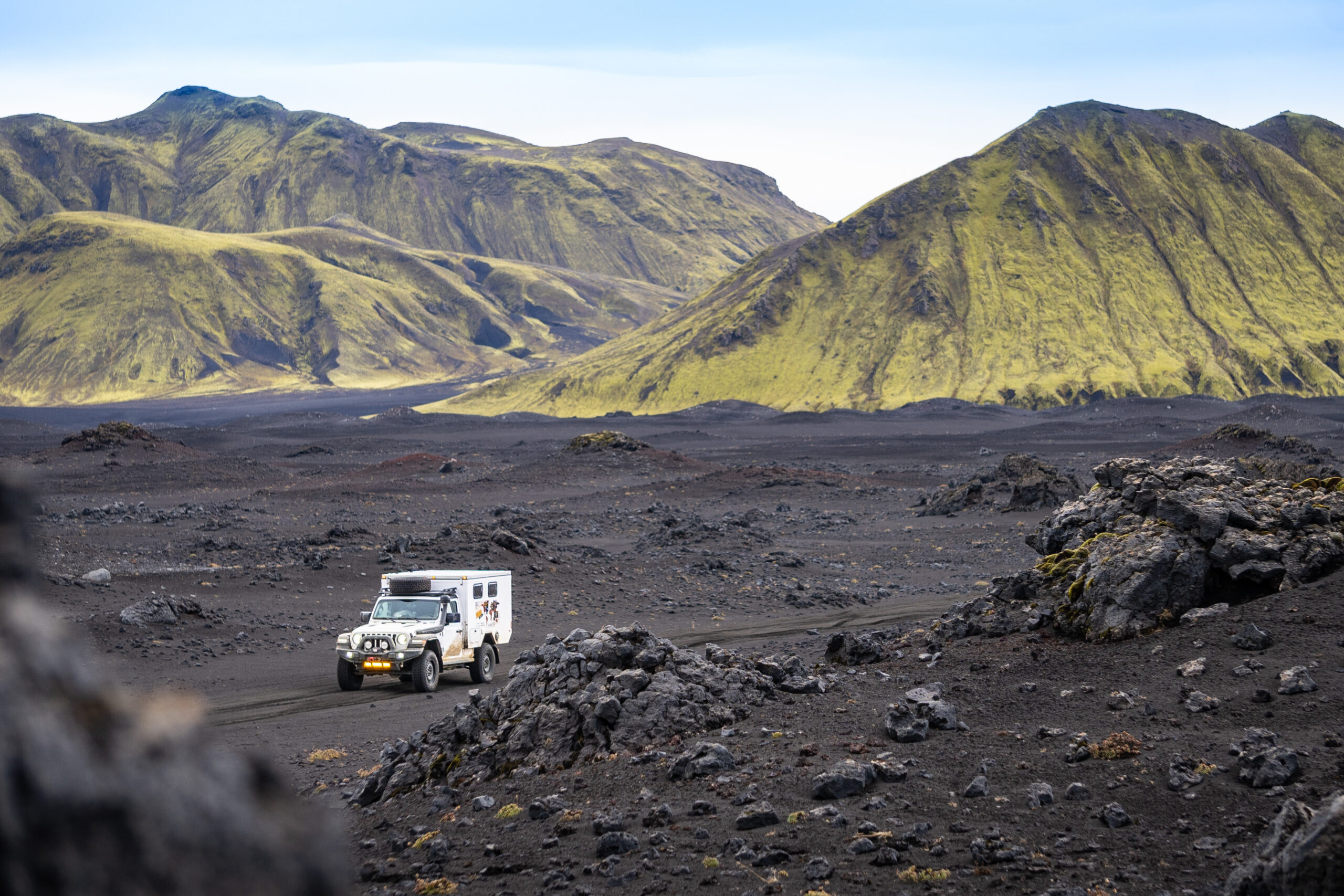 지프 원정대 캠핑카 