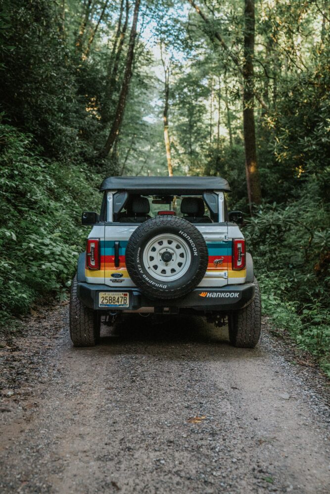 Hankook Dynapro AT2 Xtreme tire at Smokey Mountain National Park and Tail of the Dragon during the Great Smoky Mountain Bronco Stampede 2025