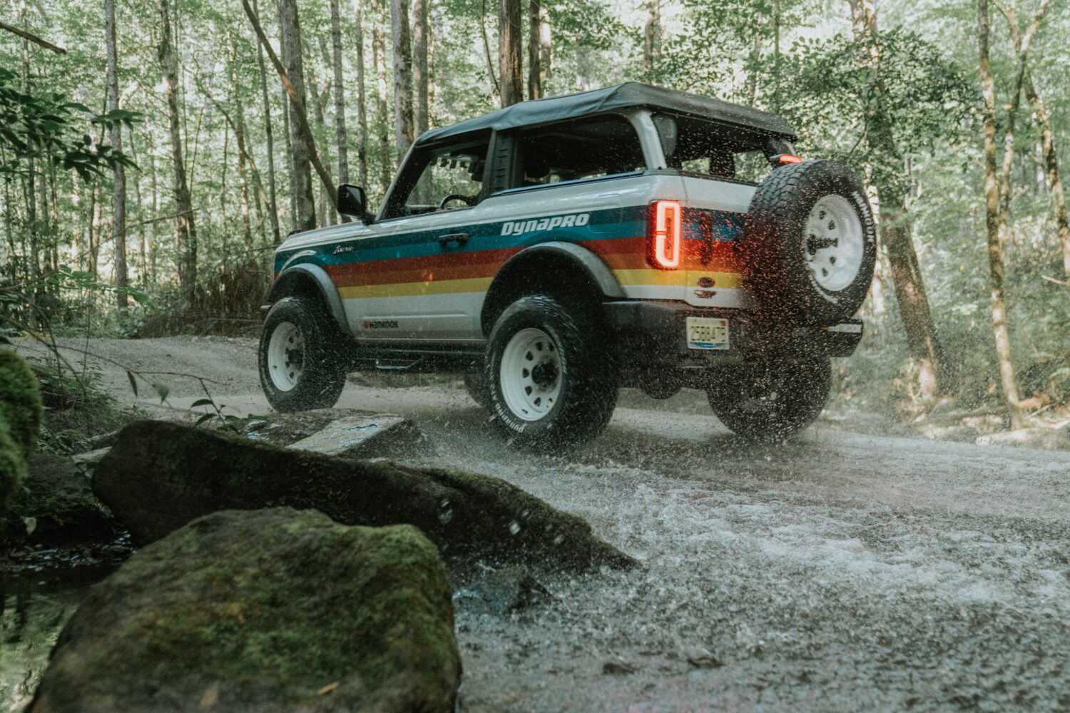 Hankook Dynapro AT2 Xtreme tire at Smokey Mountain National Park and Tail of the Dragon during the Great Smoky Mountain Bronco Stampede 2025