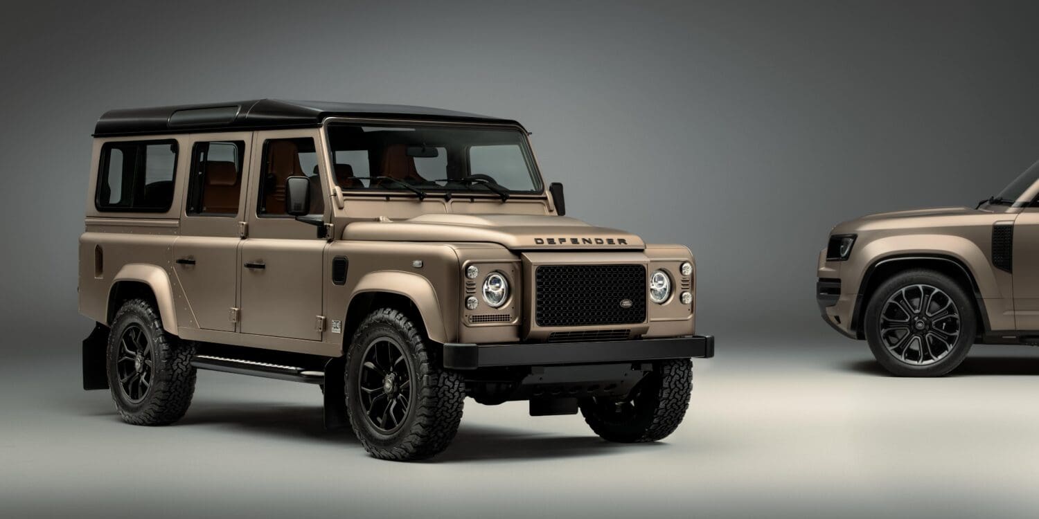Land Rover Classic Defender V8 Now Available with Defender Octa Color ...