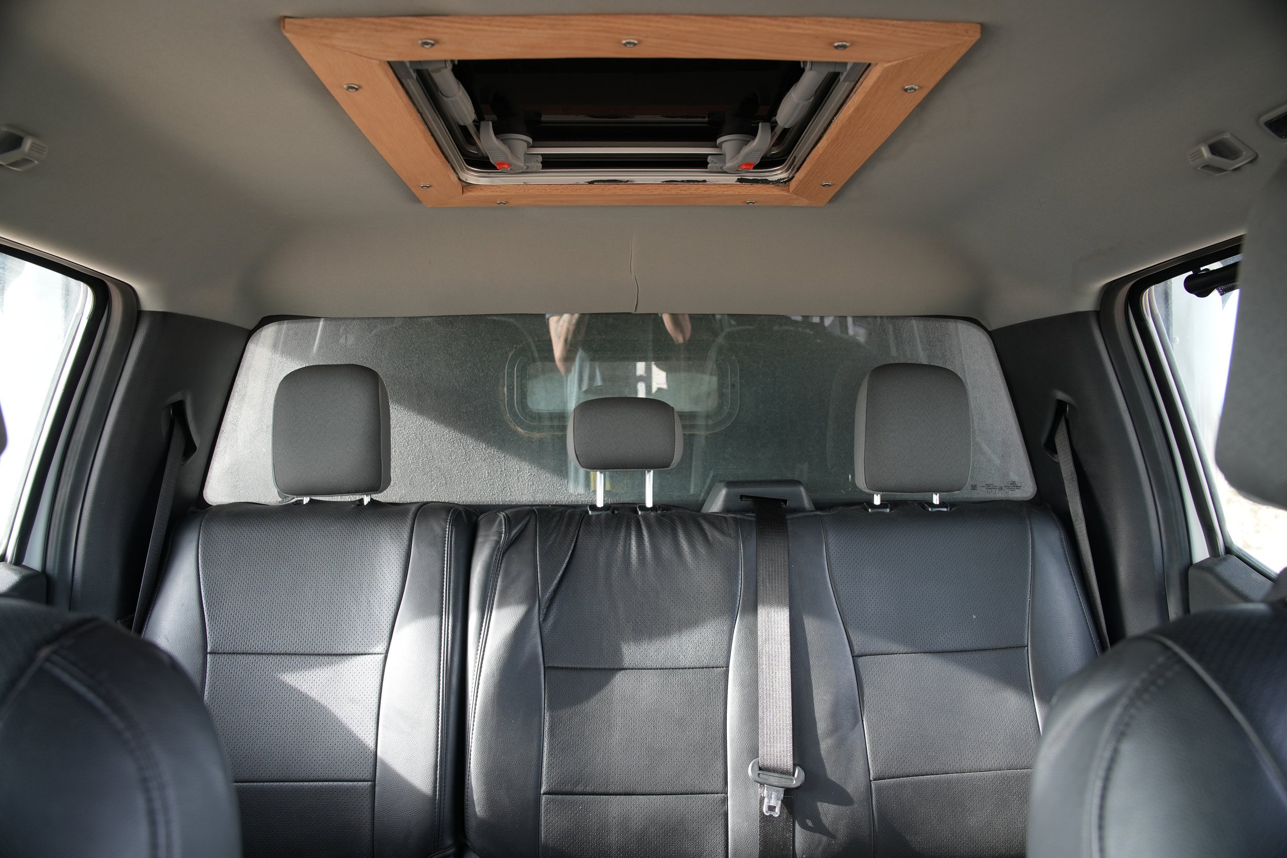 Ford F-550 cab interior 