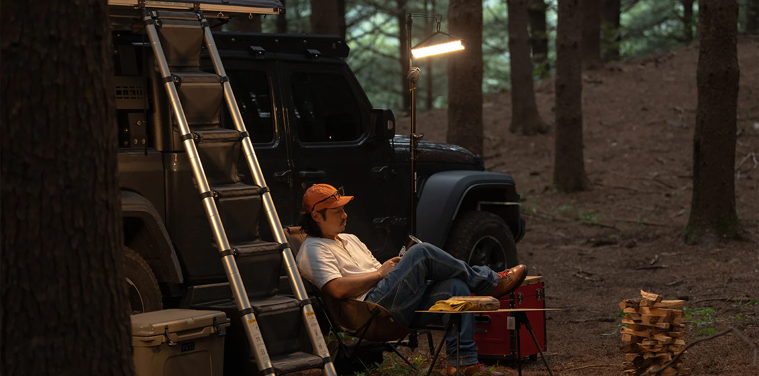 iKamper and Claymore 3Face Neo Camp Light 