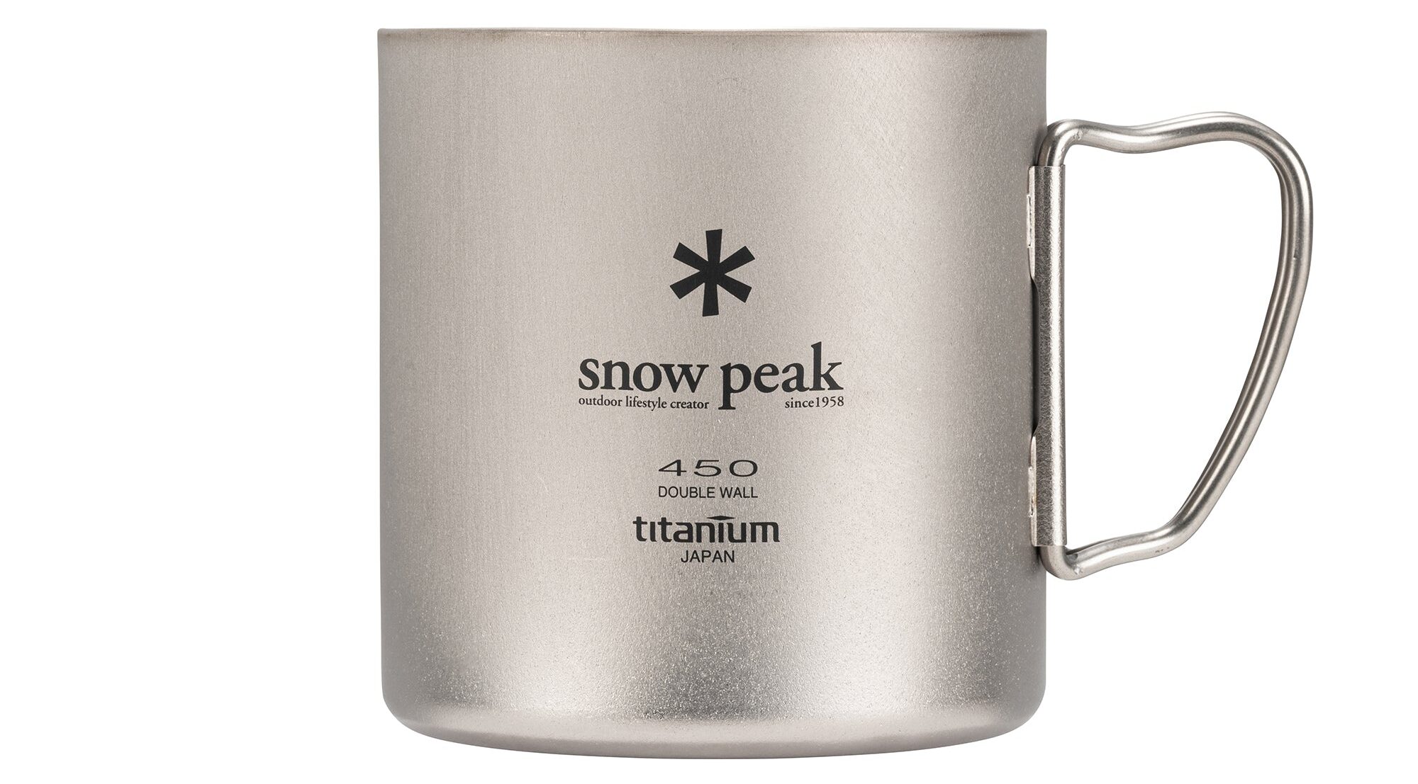Snow Peak Titanium Double-Walled Mugs