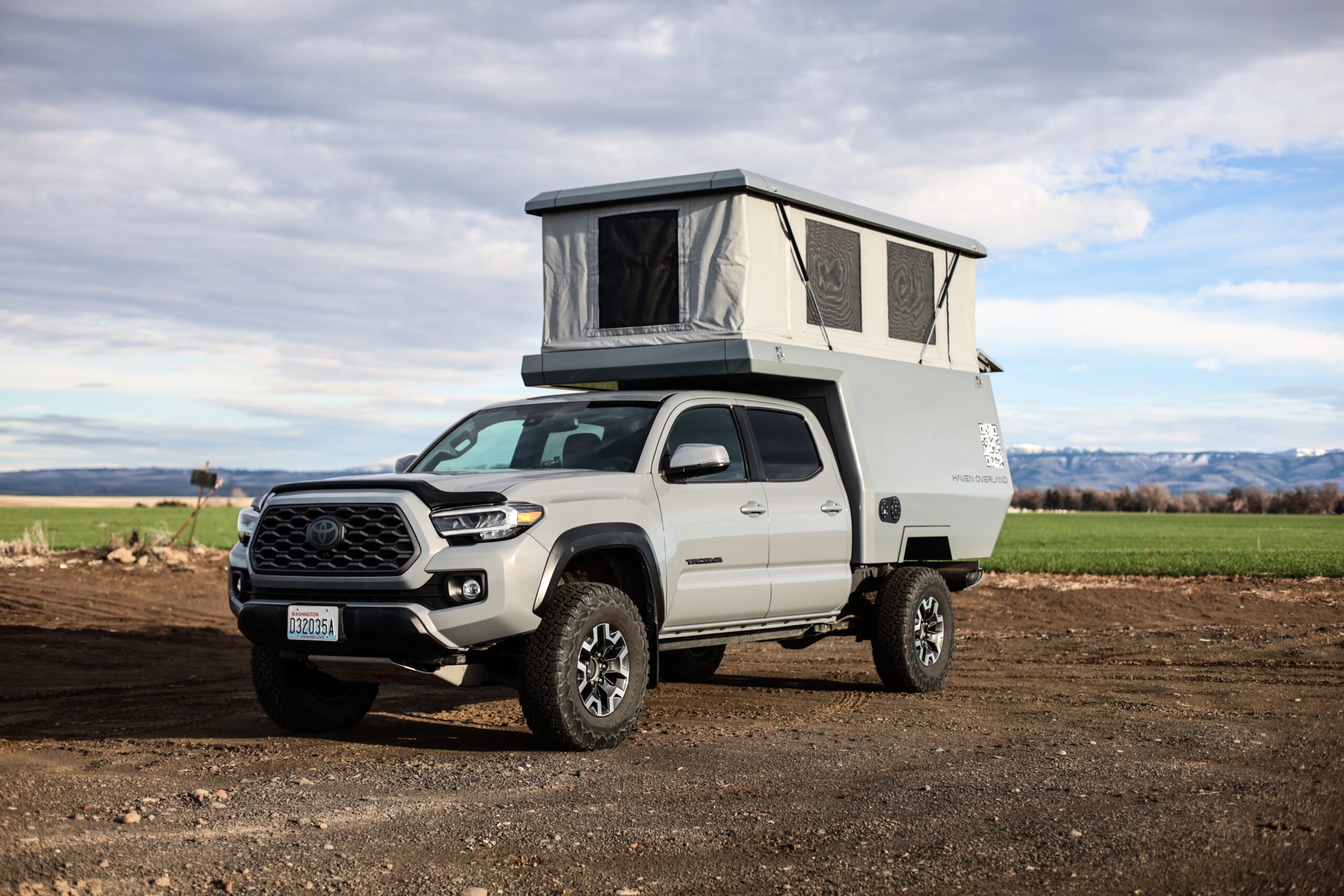 Toyota Tacoma TRD Off Road overland camper 