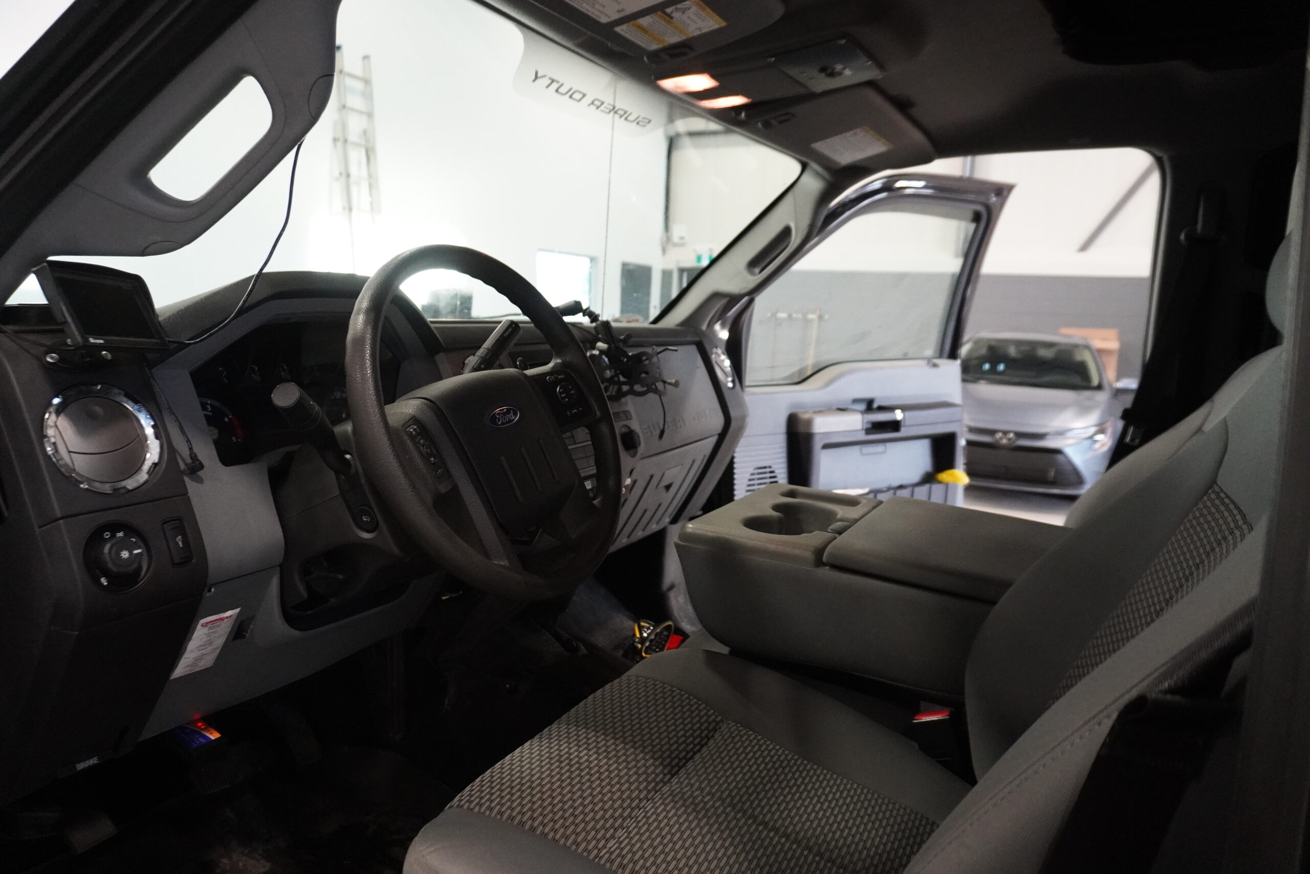 Ford F-350 interior