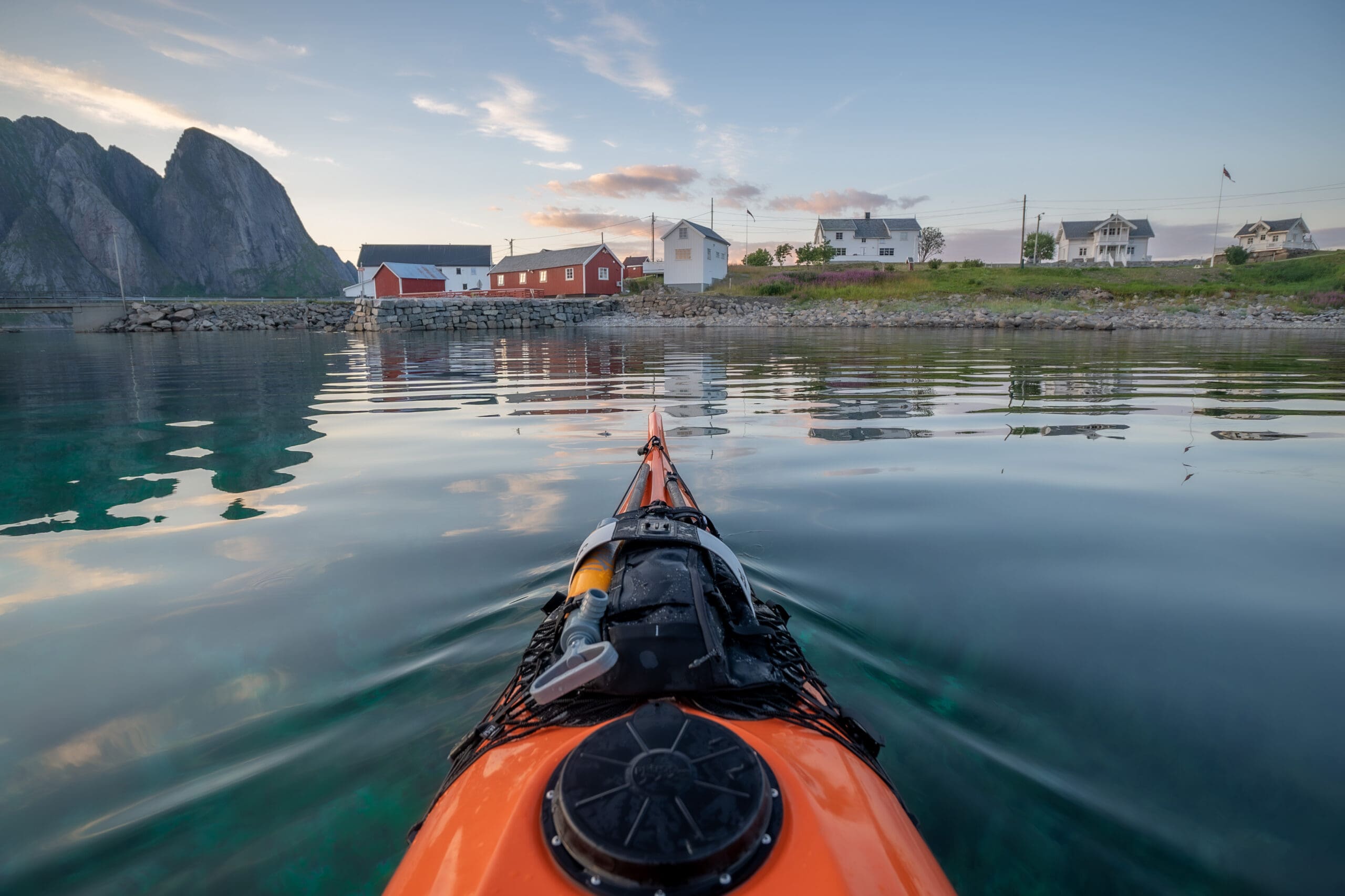 Sea kayaking Lofoten
