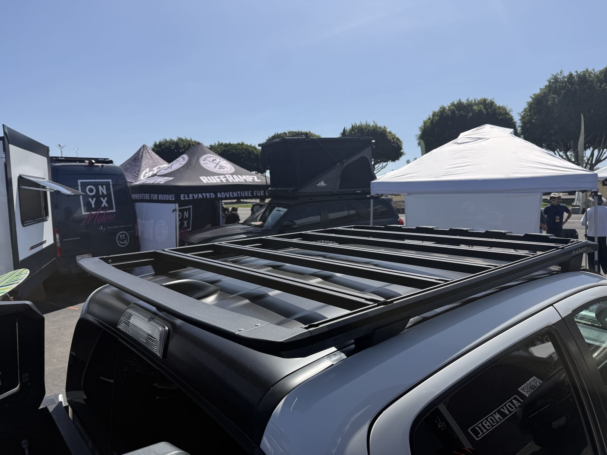 Kuat rack LED integration detail