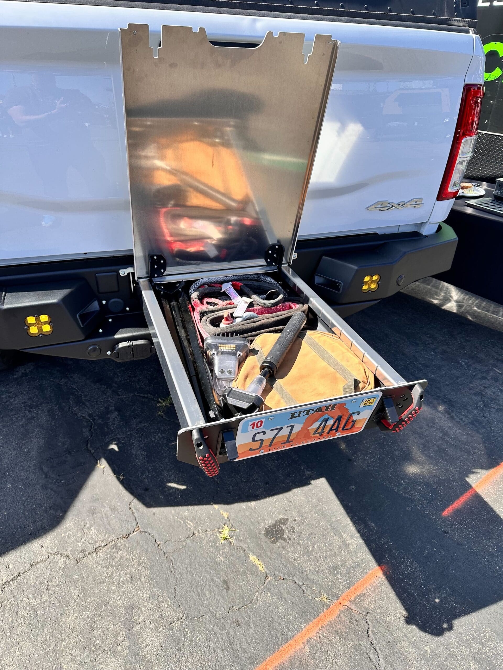 Overland camper HVAC system installation