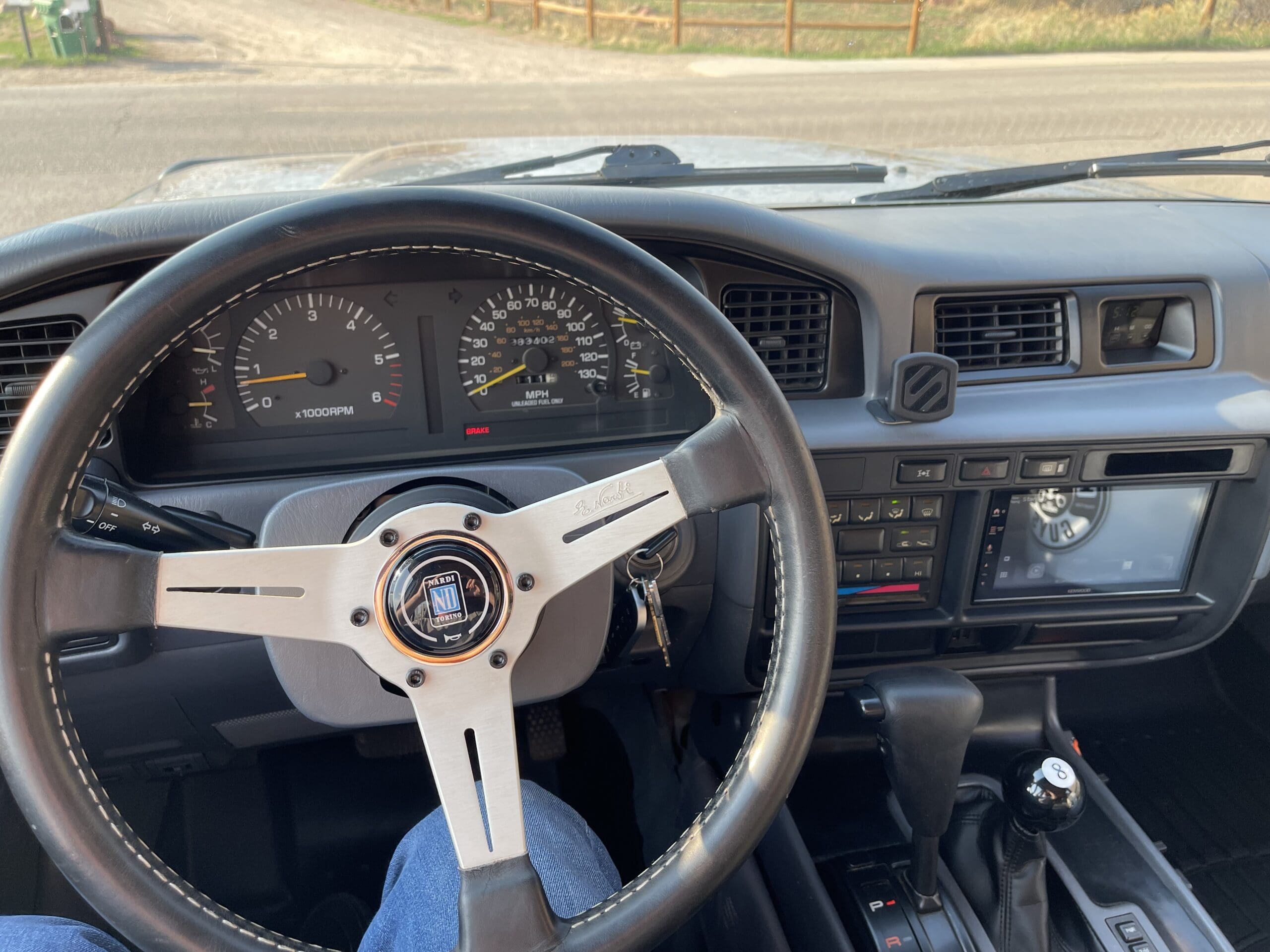 ジョーオーダーページ Toyota RHD Center Console Panel with Shift Boot Supra JZA80 58804