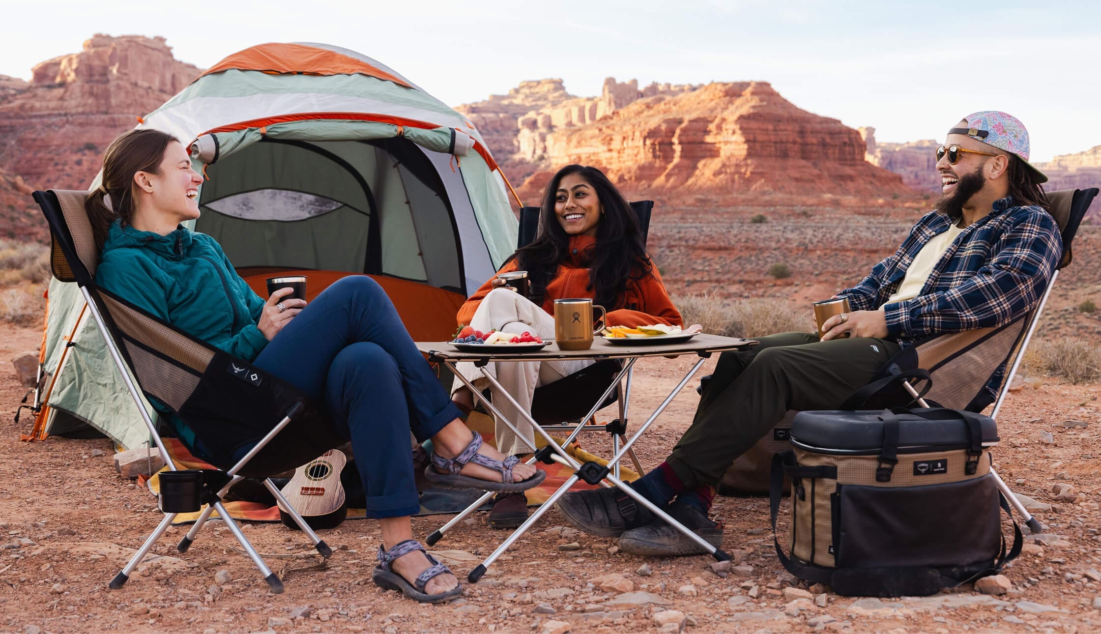 Osprey, Helinox, Hydro Flask, and OXO Join Forces to Create Campcore
