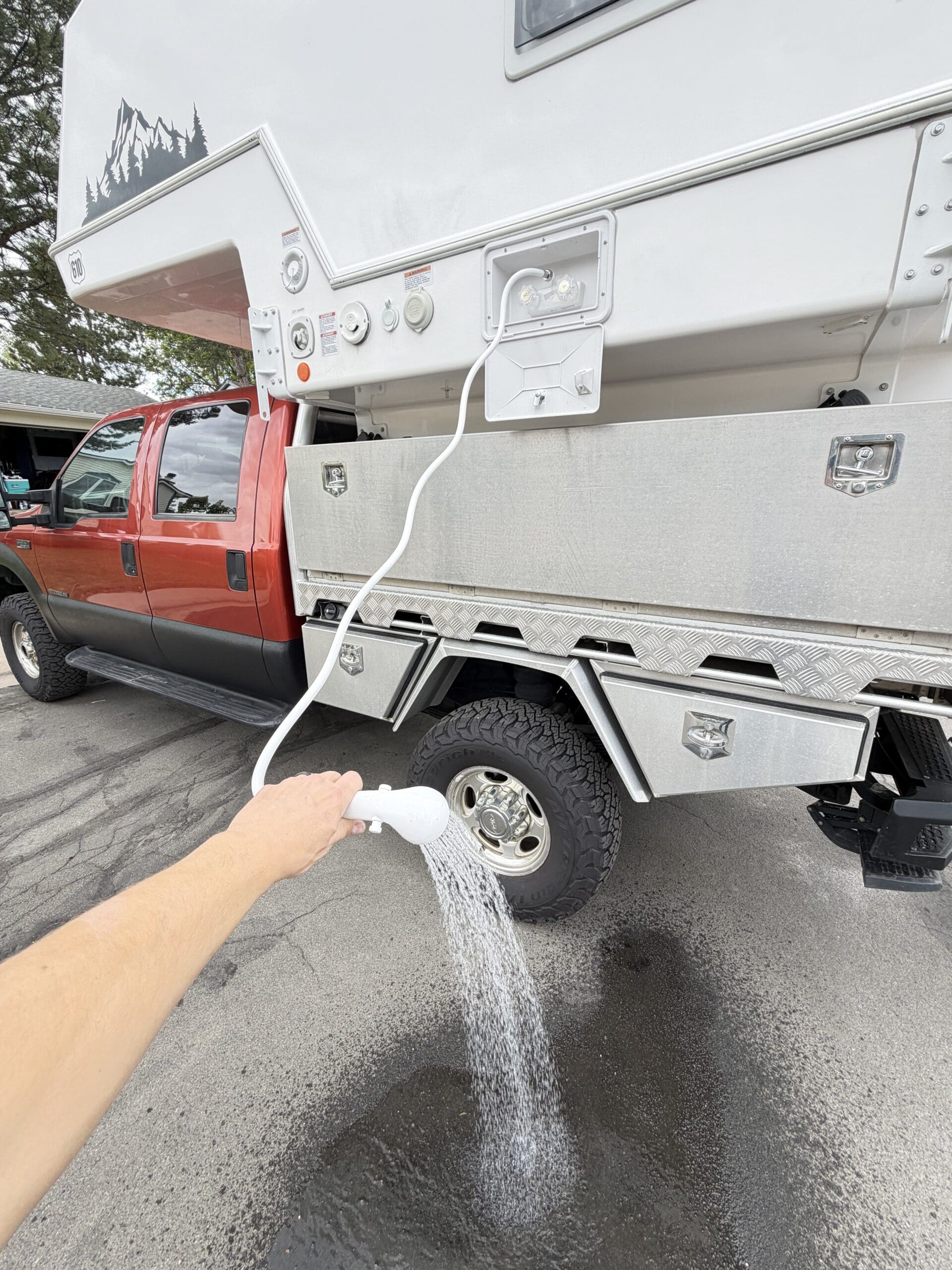 Ford overland camper