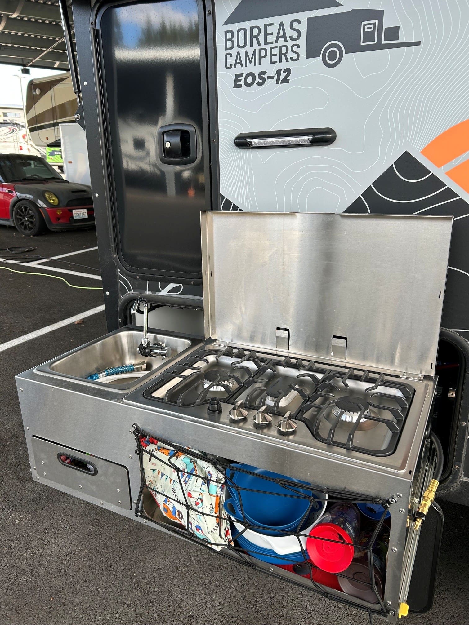 Boreas overland trailer 