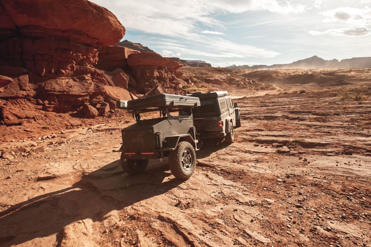Addax overland trailer
