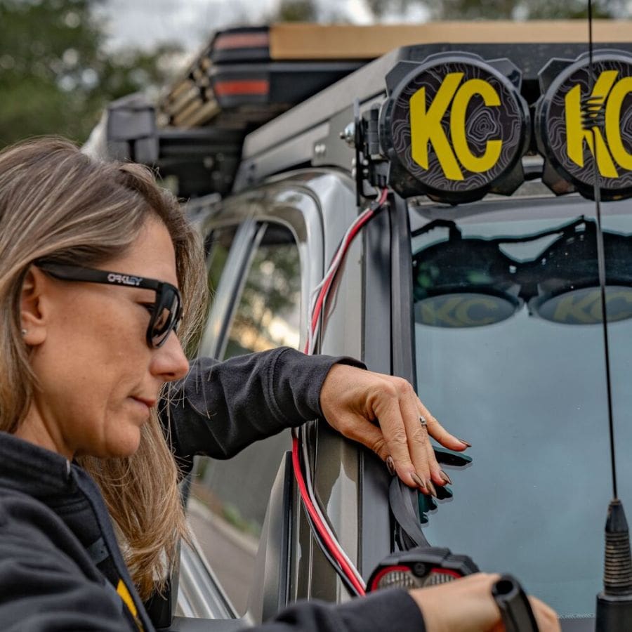 KC HiLites Universal Wire Holder