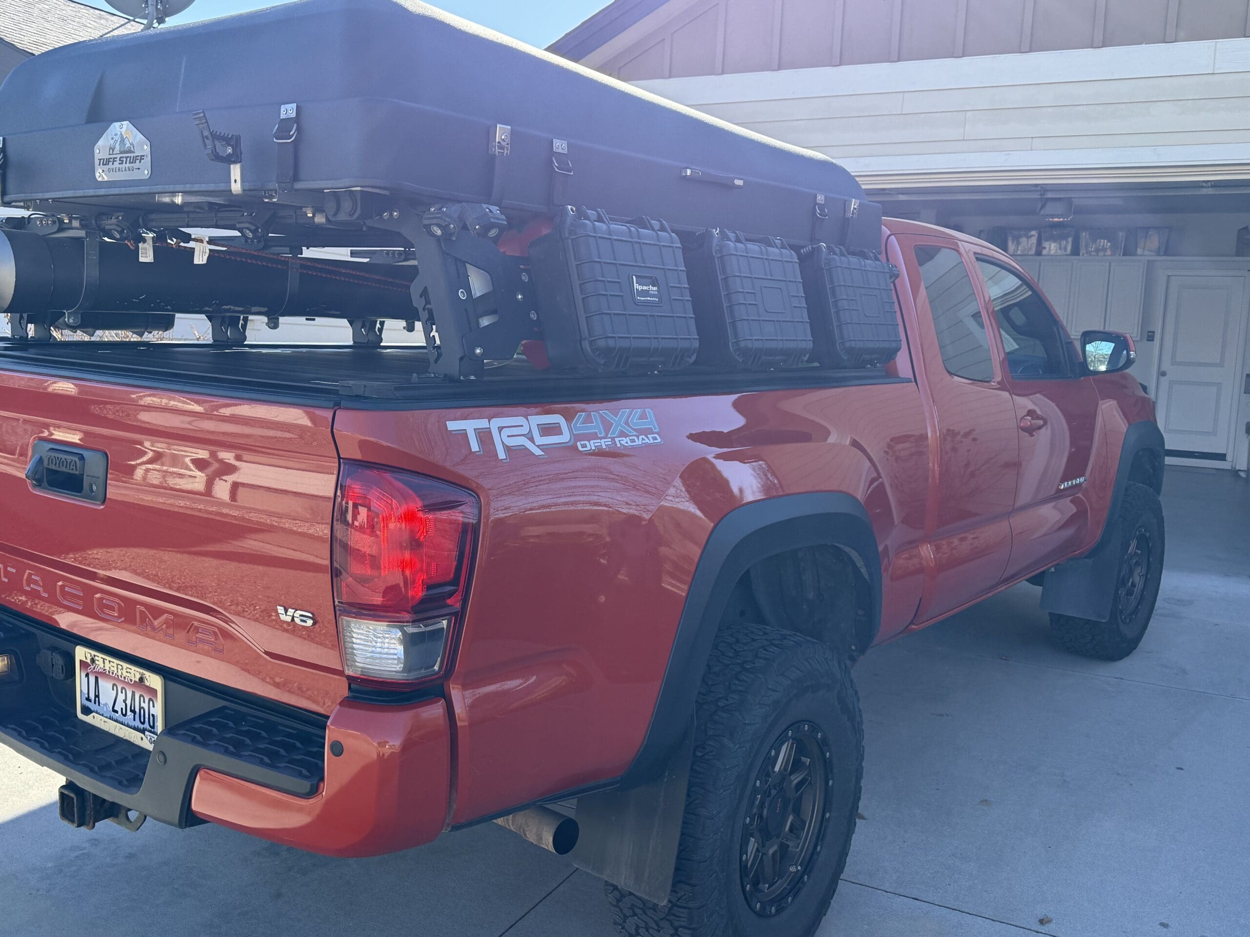 Toyota overland camper 