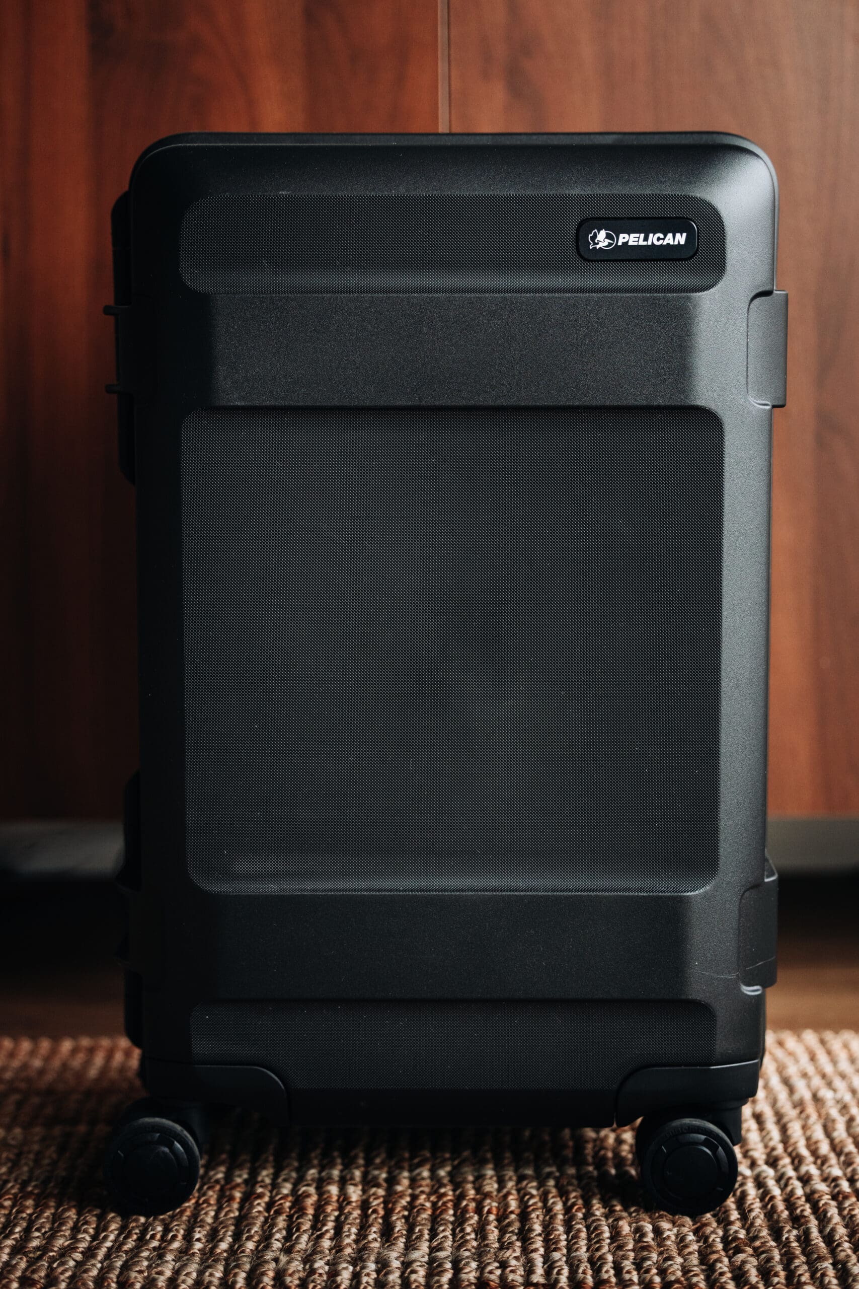 pelican atx luggage standing indoors