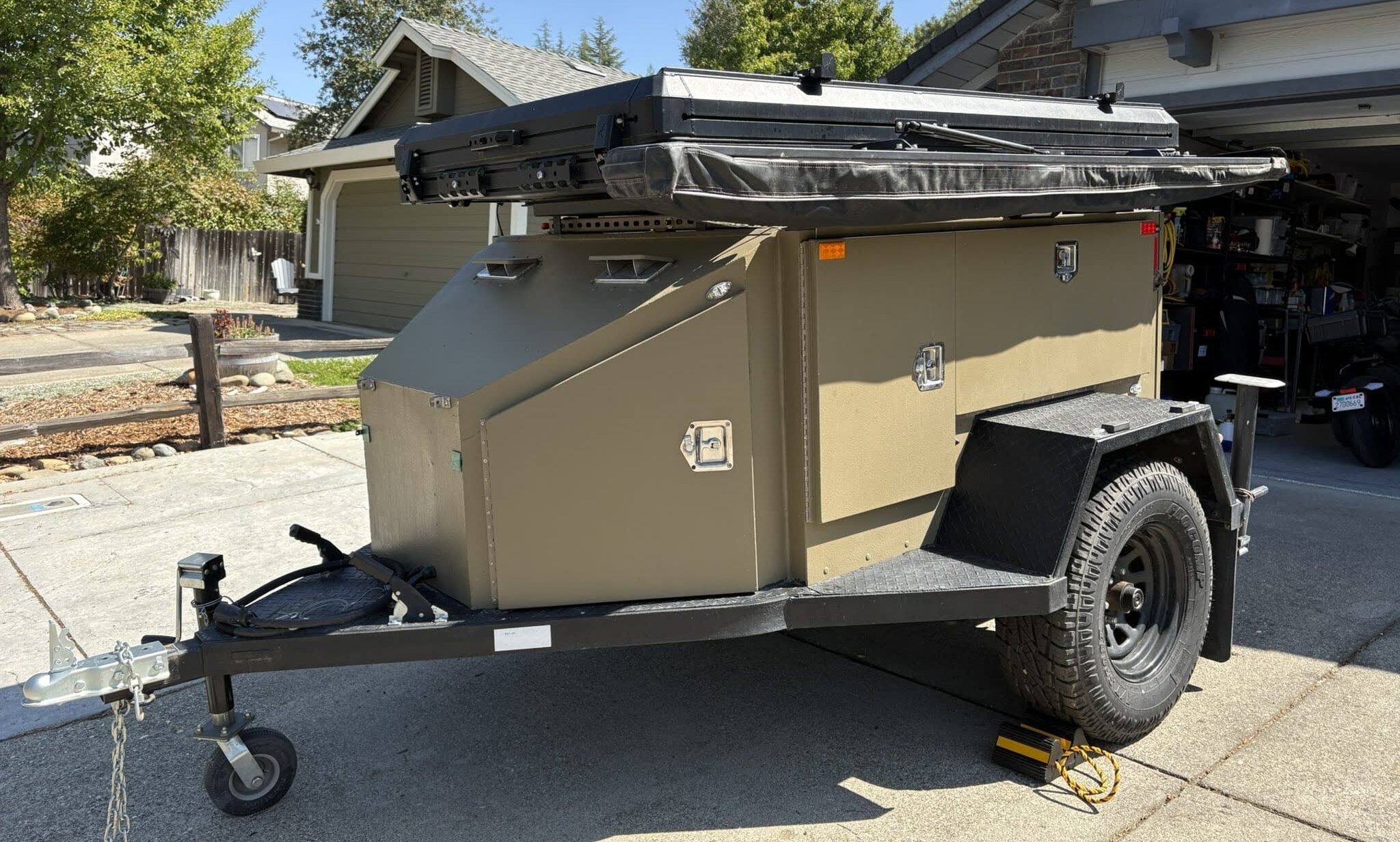Custom overland trailer