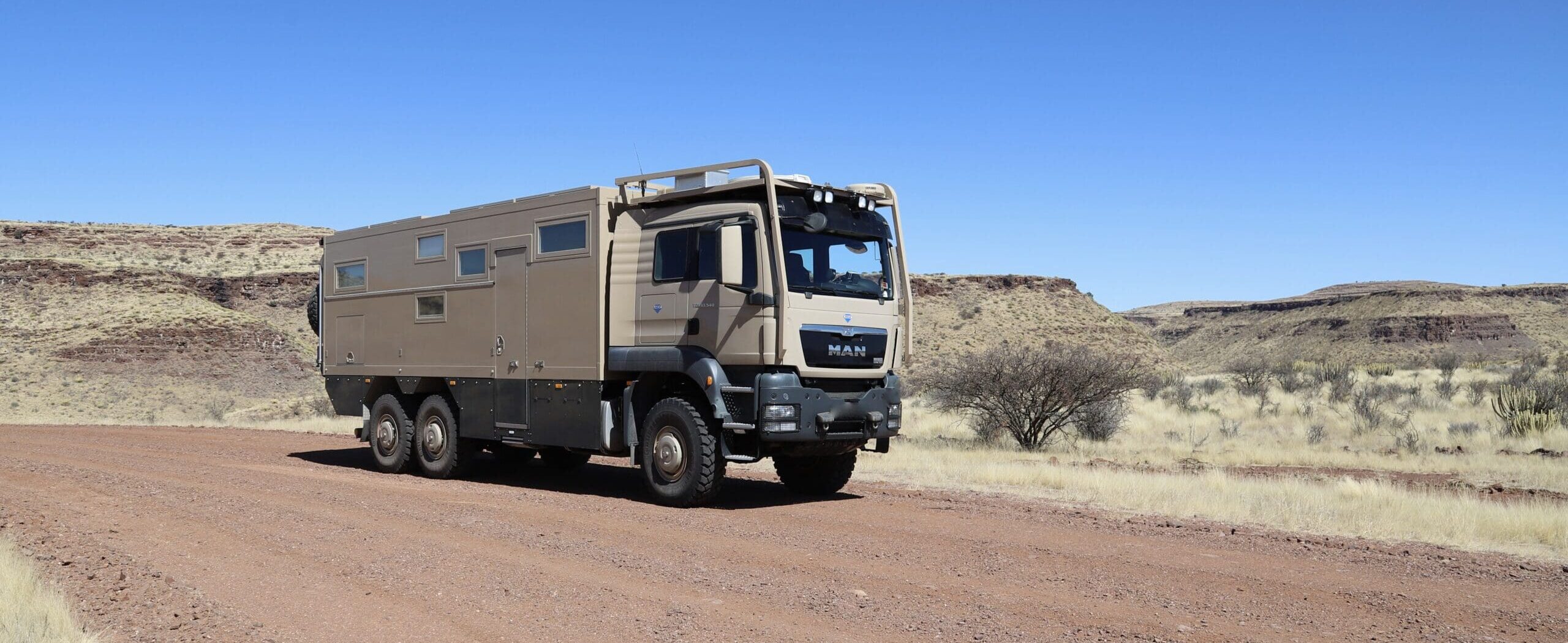 Unicat expedition truck