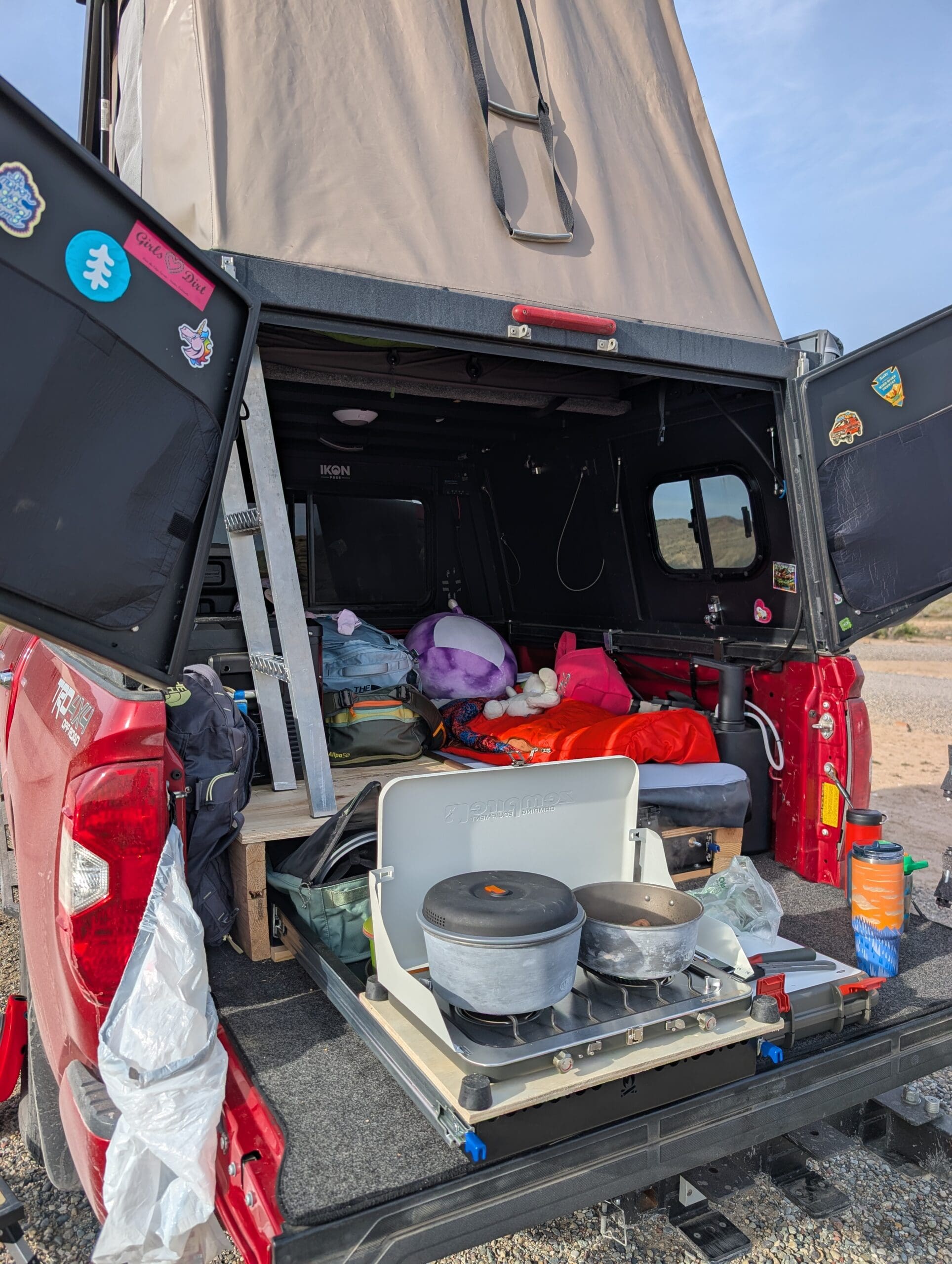 Custom pop top camper 